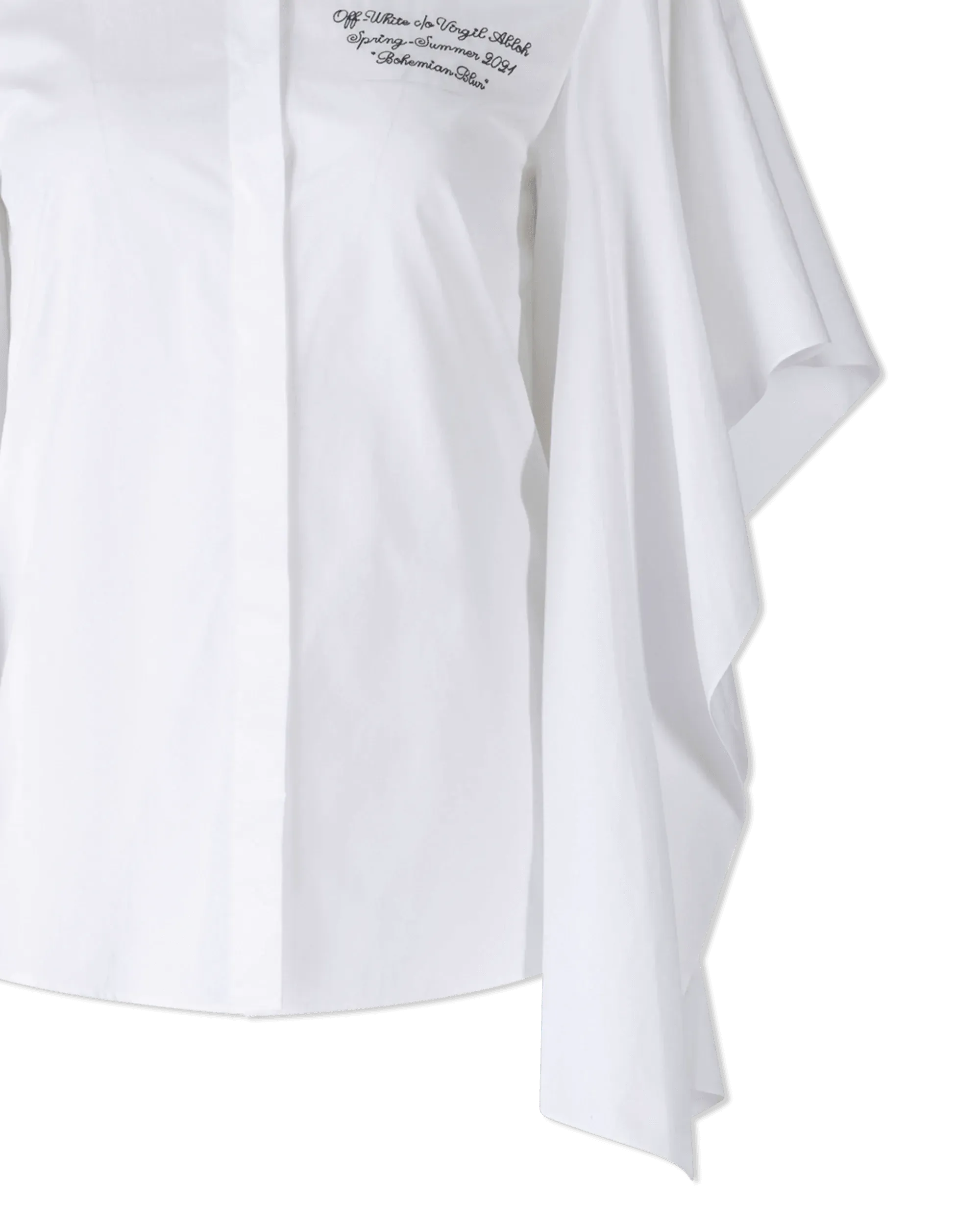 Popeline Wave Shirt - DIHSAN