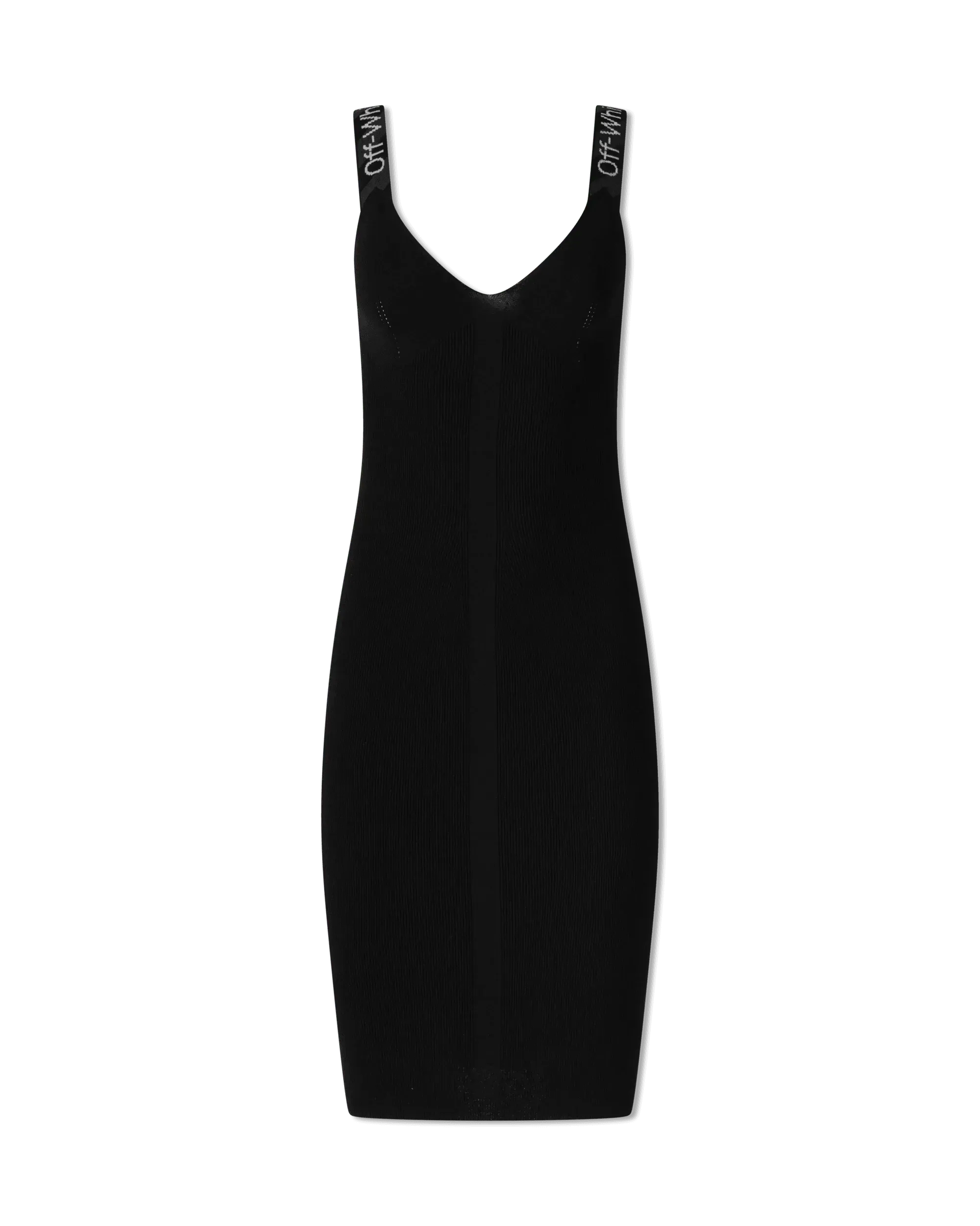 Logo Strap Sleeveless Dress - DIHSAN