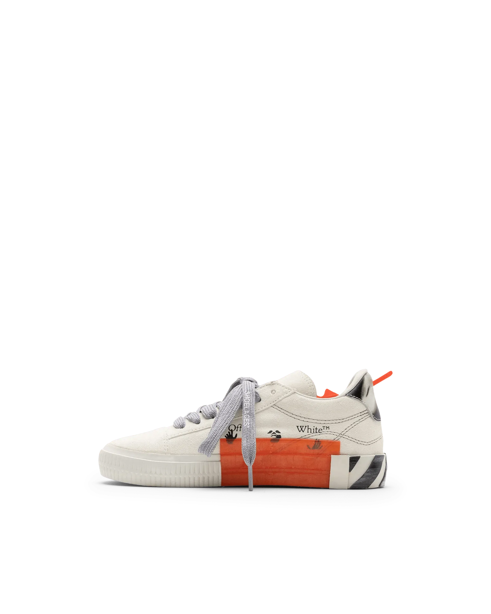 Snow Cavallino Liquid Melt Vulcanized Leather Sneakers by Off-White | DIHSAN