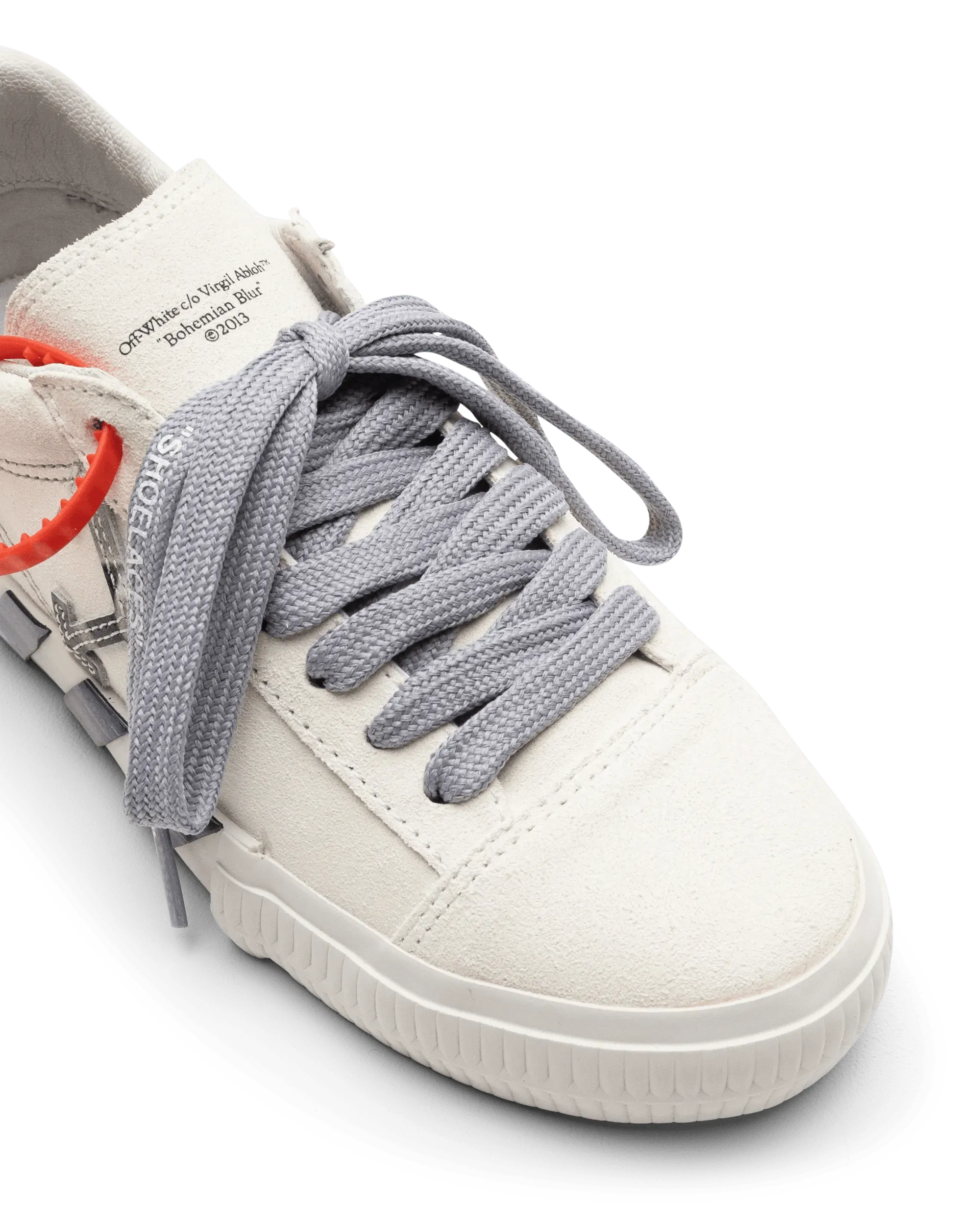 Snow Cavallino Liquid Melt Vulcanized Leather Sneakers by Off-White | DIHSAN