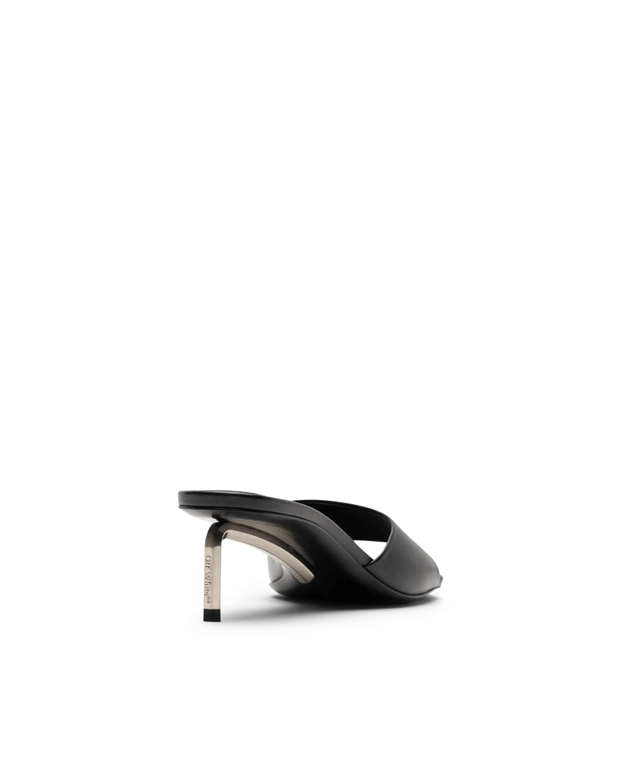 Open Toe Allen Leather Mules - DIHSAN