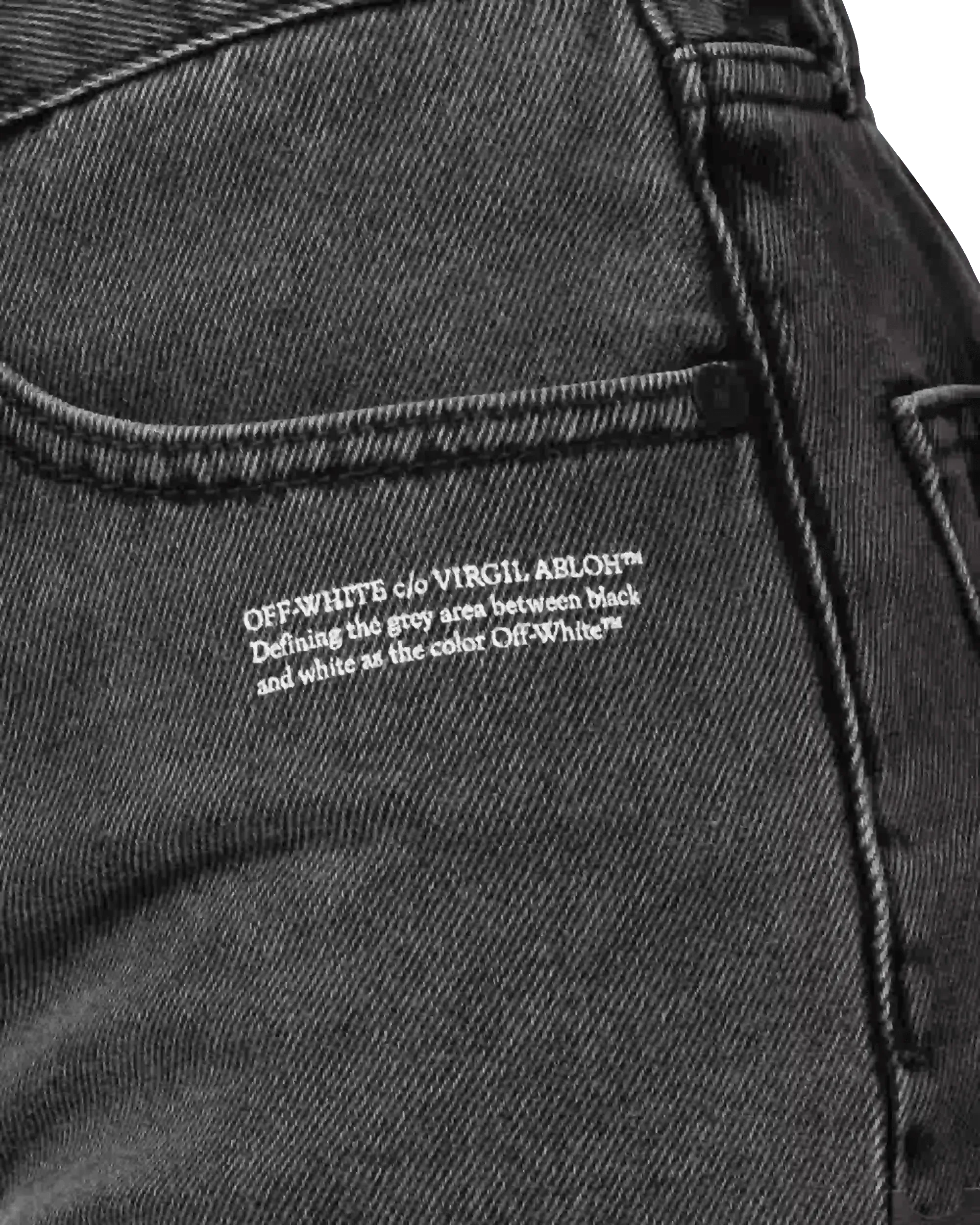 Stonewashed Denim Shorts - DIHSAN