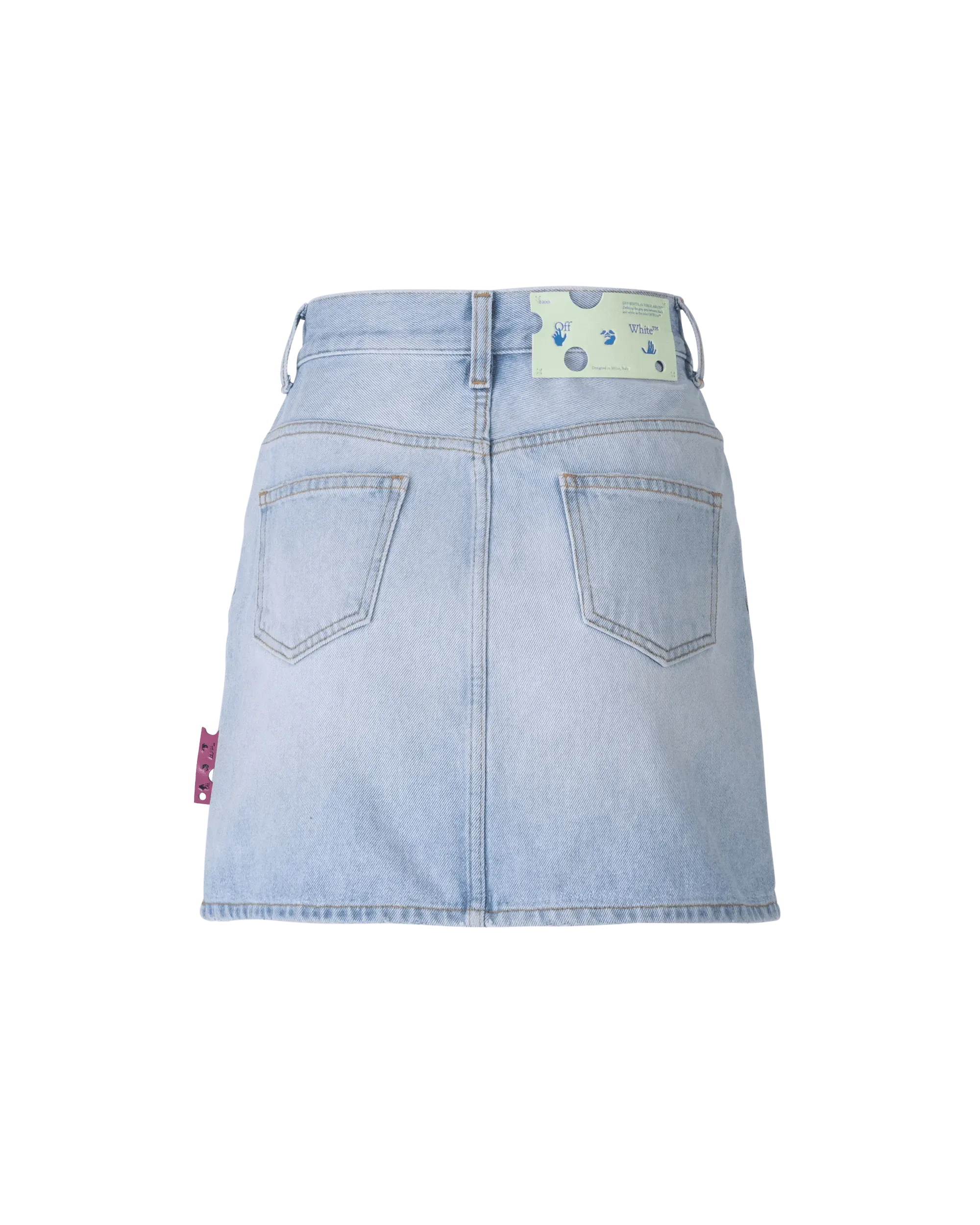 Denim Mini Skirt - DIHSAN