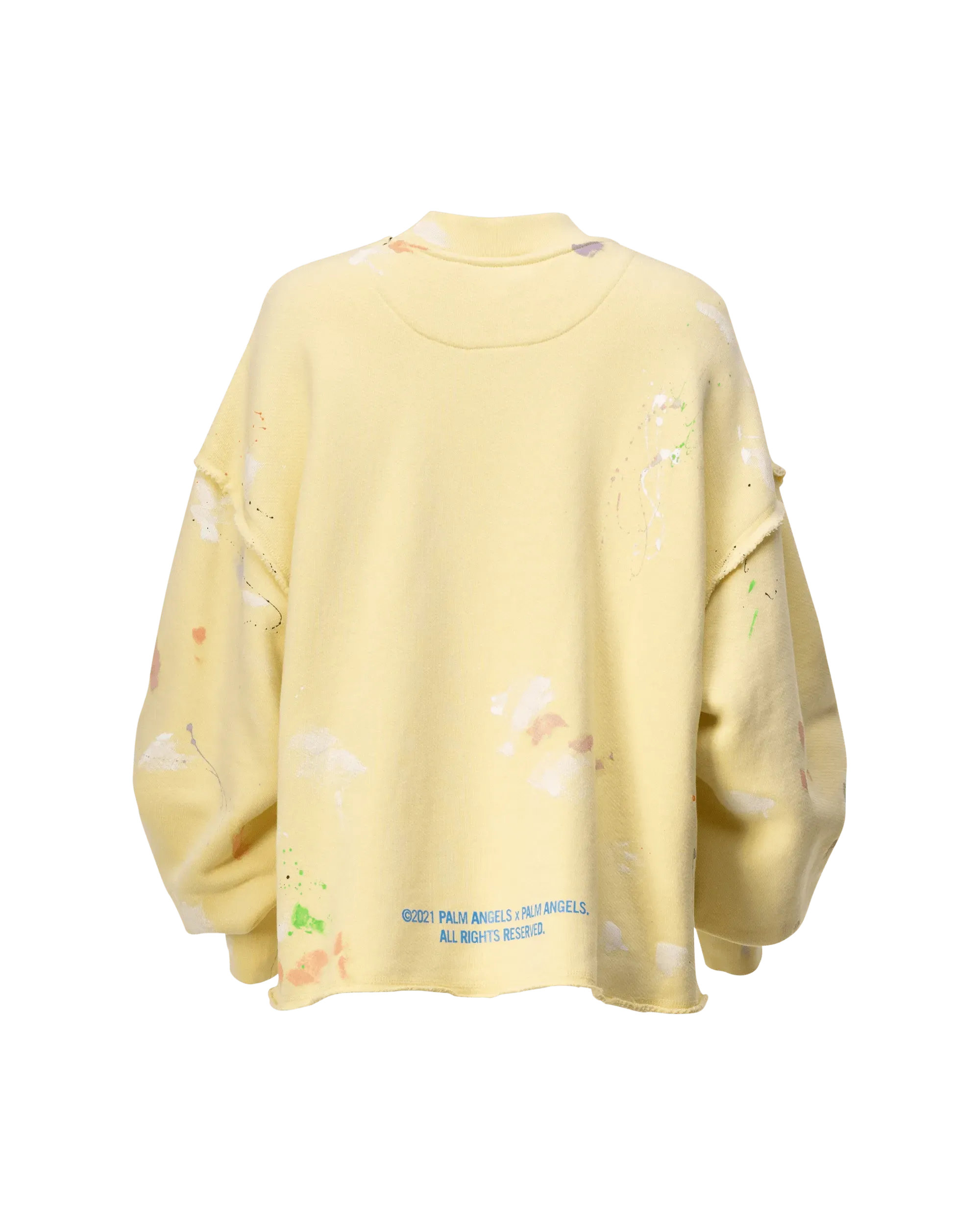 Splatter Painted Sweatshirt - DIHSAN
