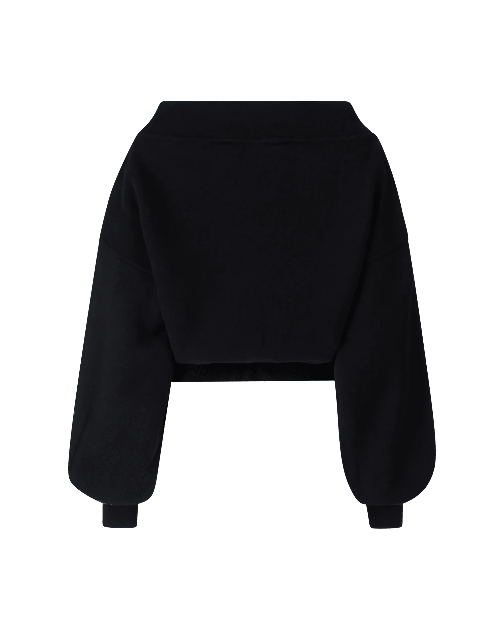 Miami Logo Off-Shoulder Sweatshirt - DIHSAN
