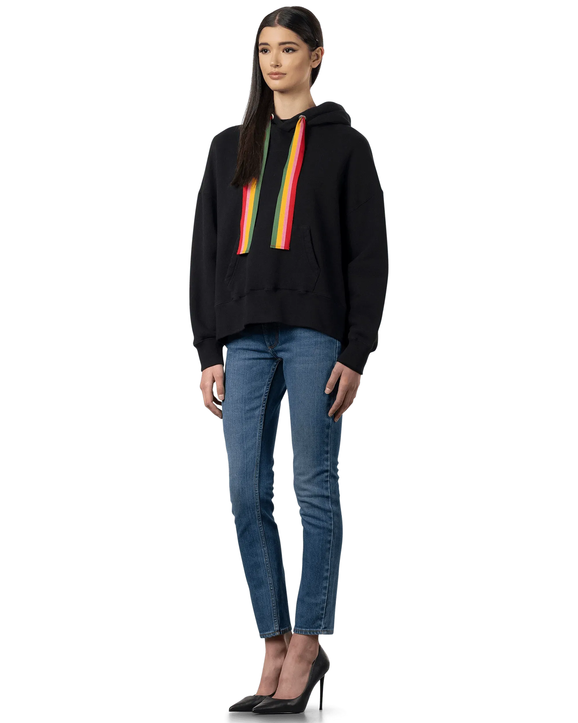 Oversized Miami Logo Hoodie - DIHSAN