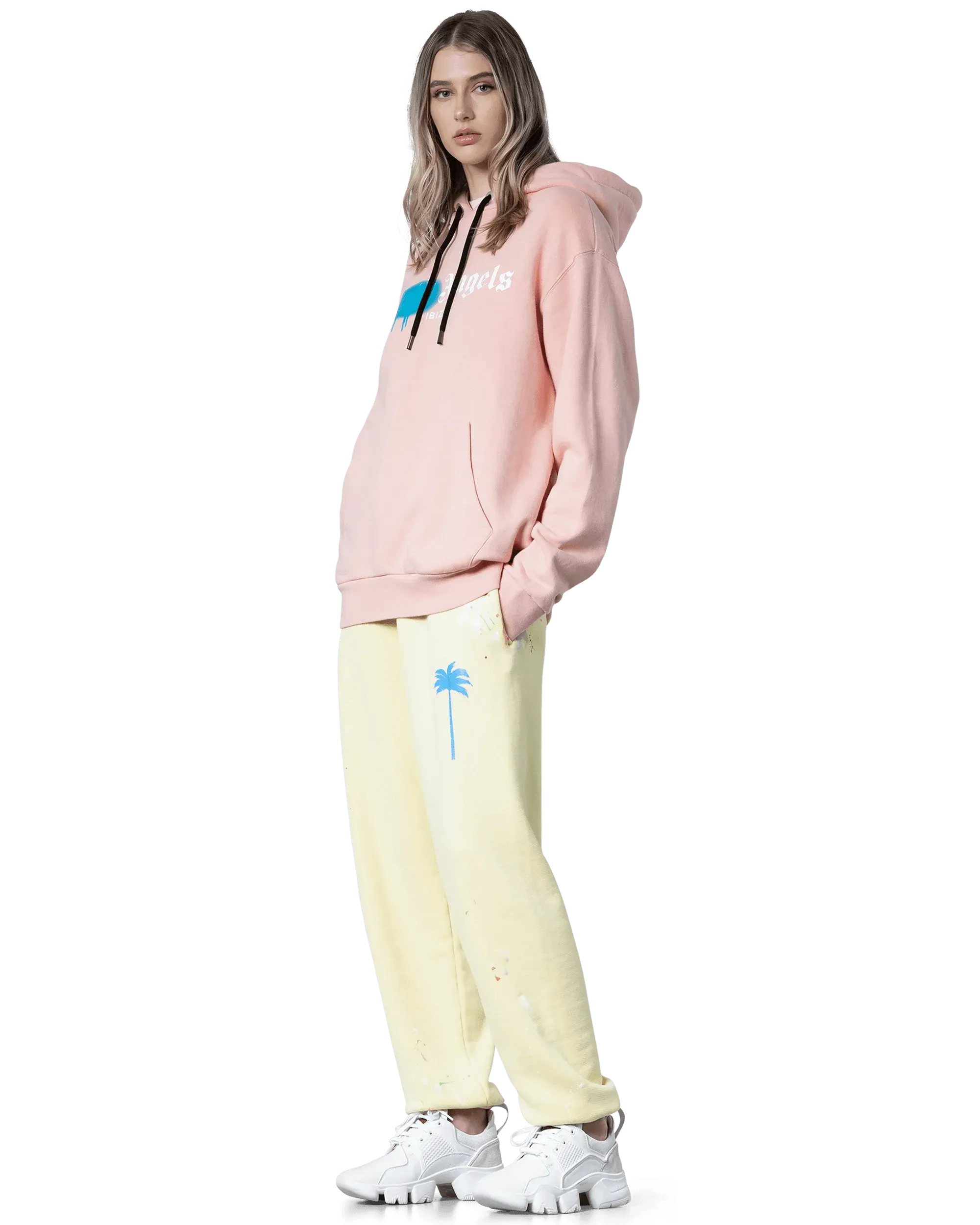 Spray Painted Logo Hoodie - DIHSAN