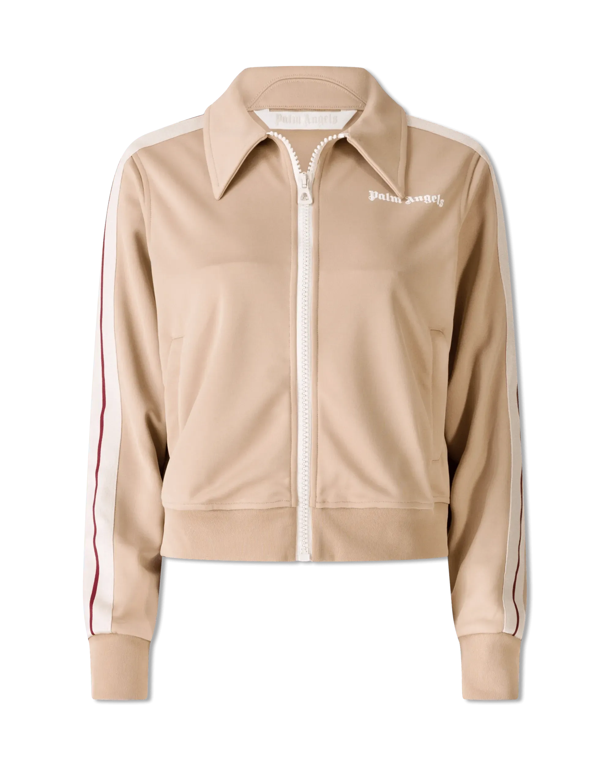 Side Striped Collared Track Jacket - DIHSAN