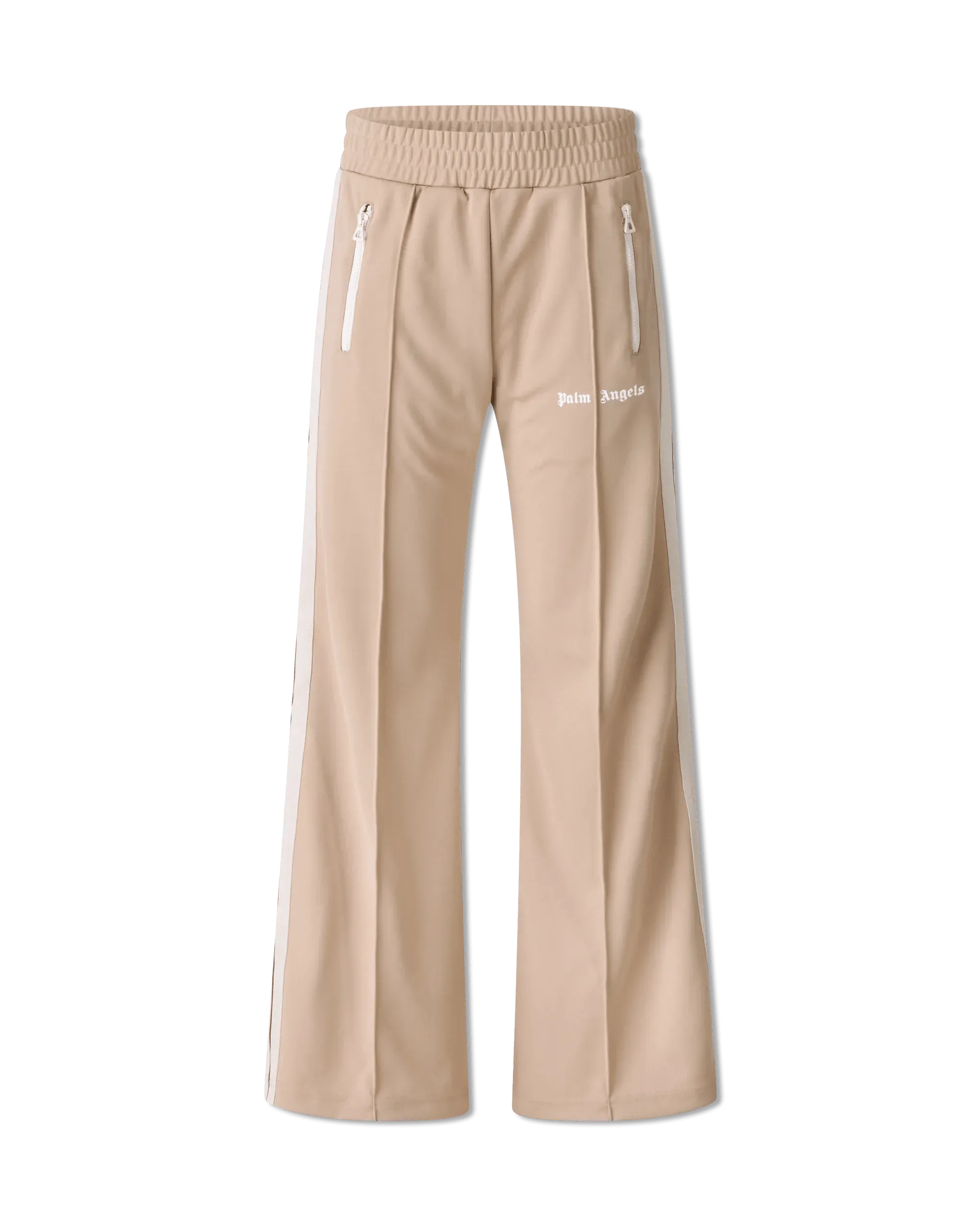 Wide-Leg Side Striped Track Pants - DIHSAN