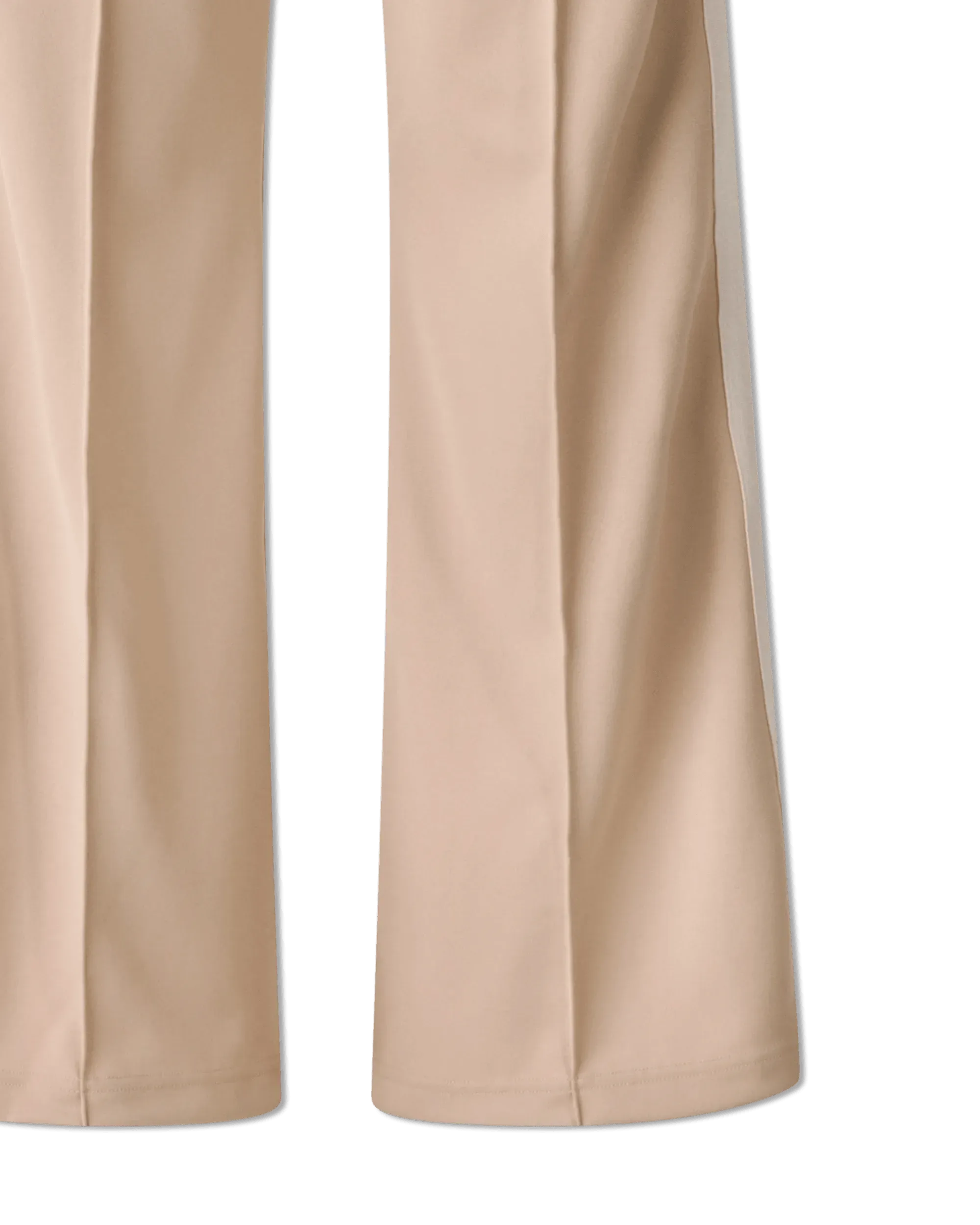 Wide-Leg Side Striped Track Pants - DIHSAN