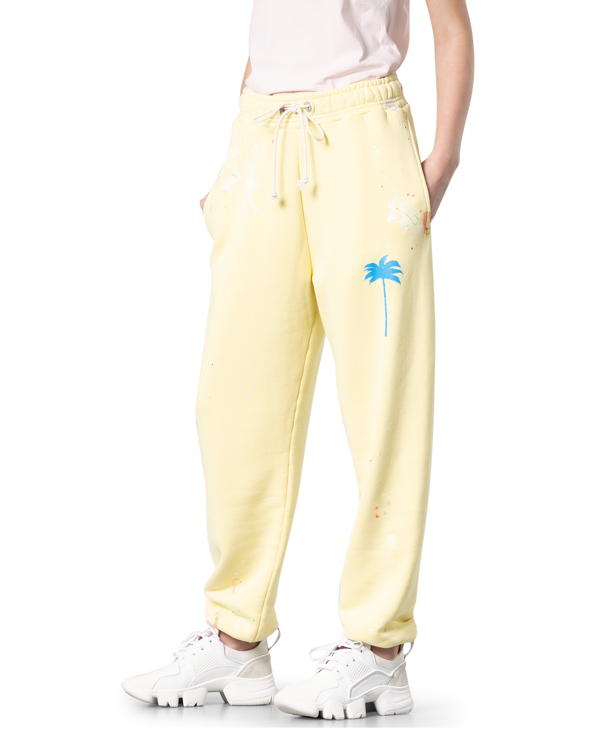 Paint-Splatter Sweatpants