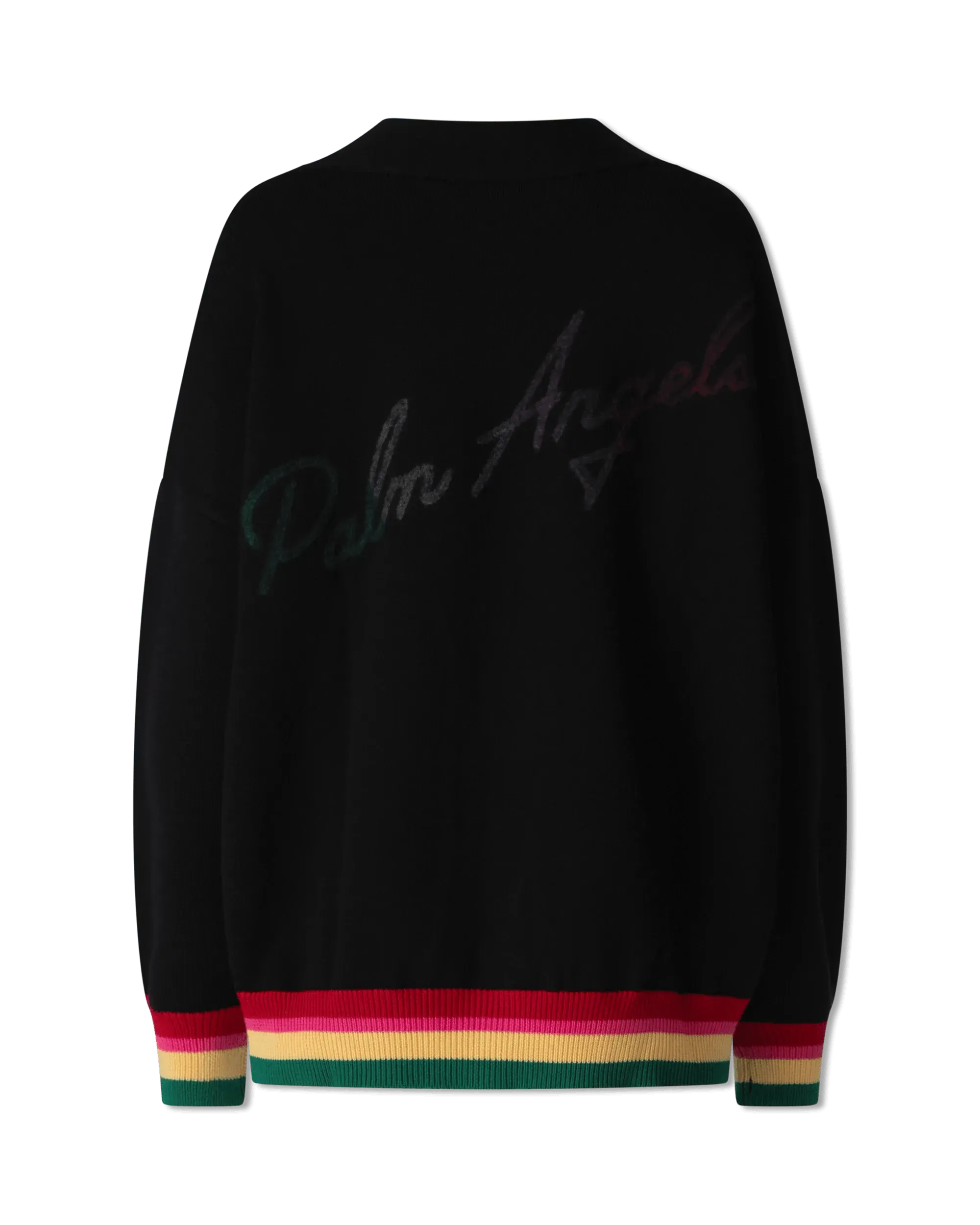 Oversized Miami Logo Cardigan - DIHSAN