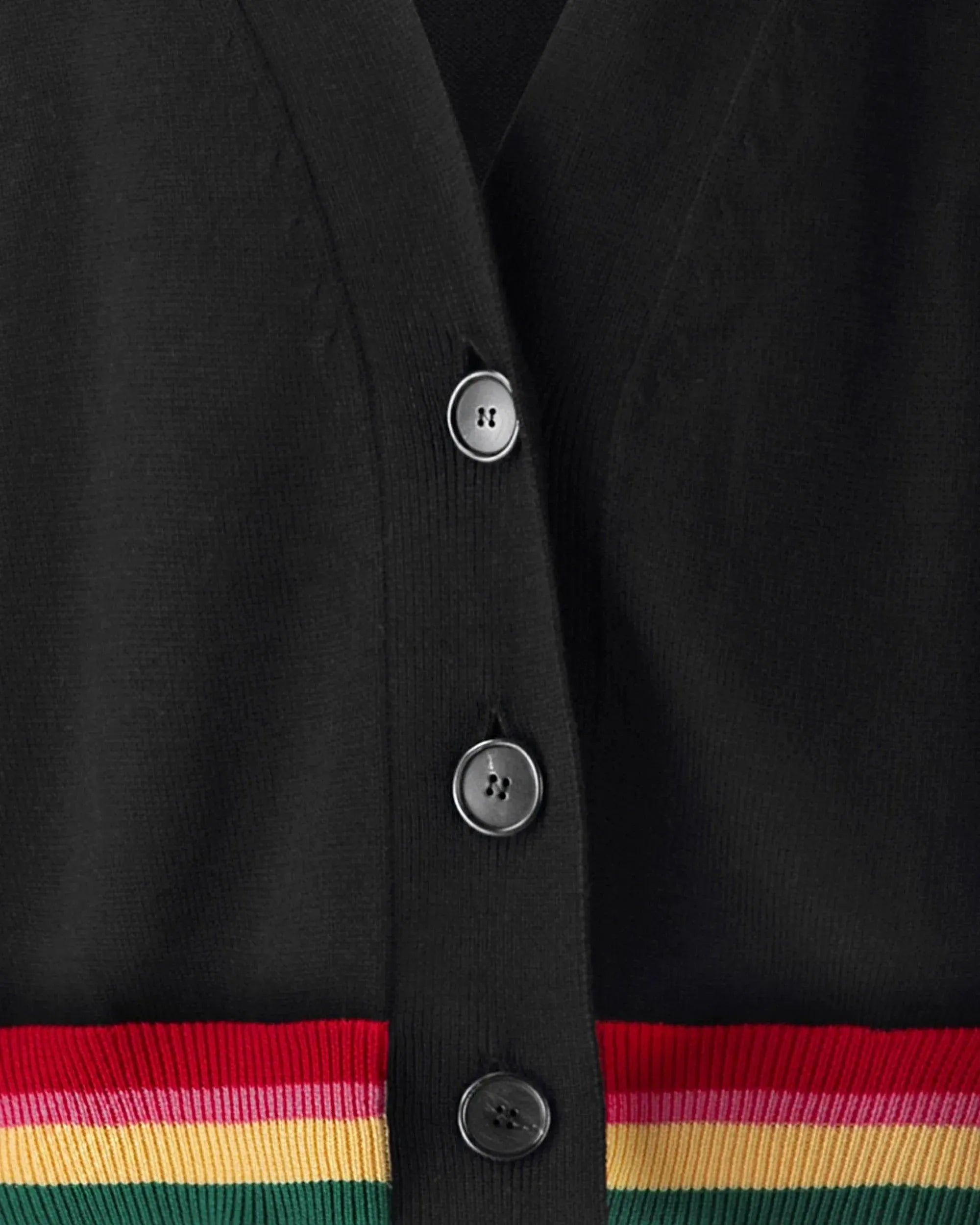 Oversized Miami Logo Cardigan - DIHSAN