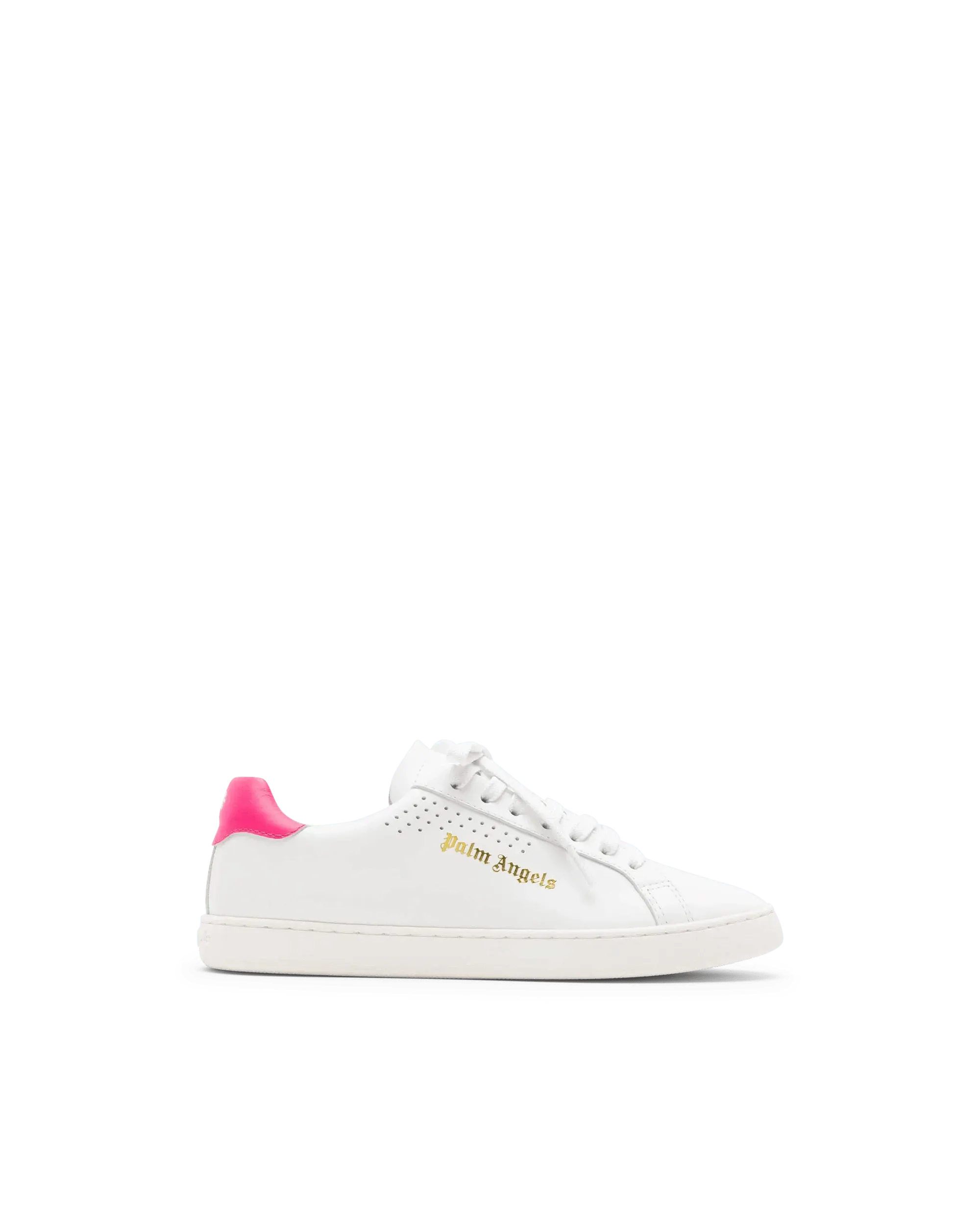 Pink-Detailed Low-Top Sneakers - DIHSAN