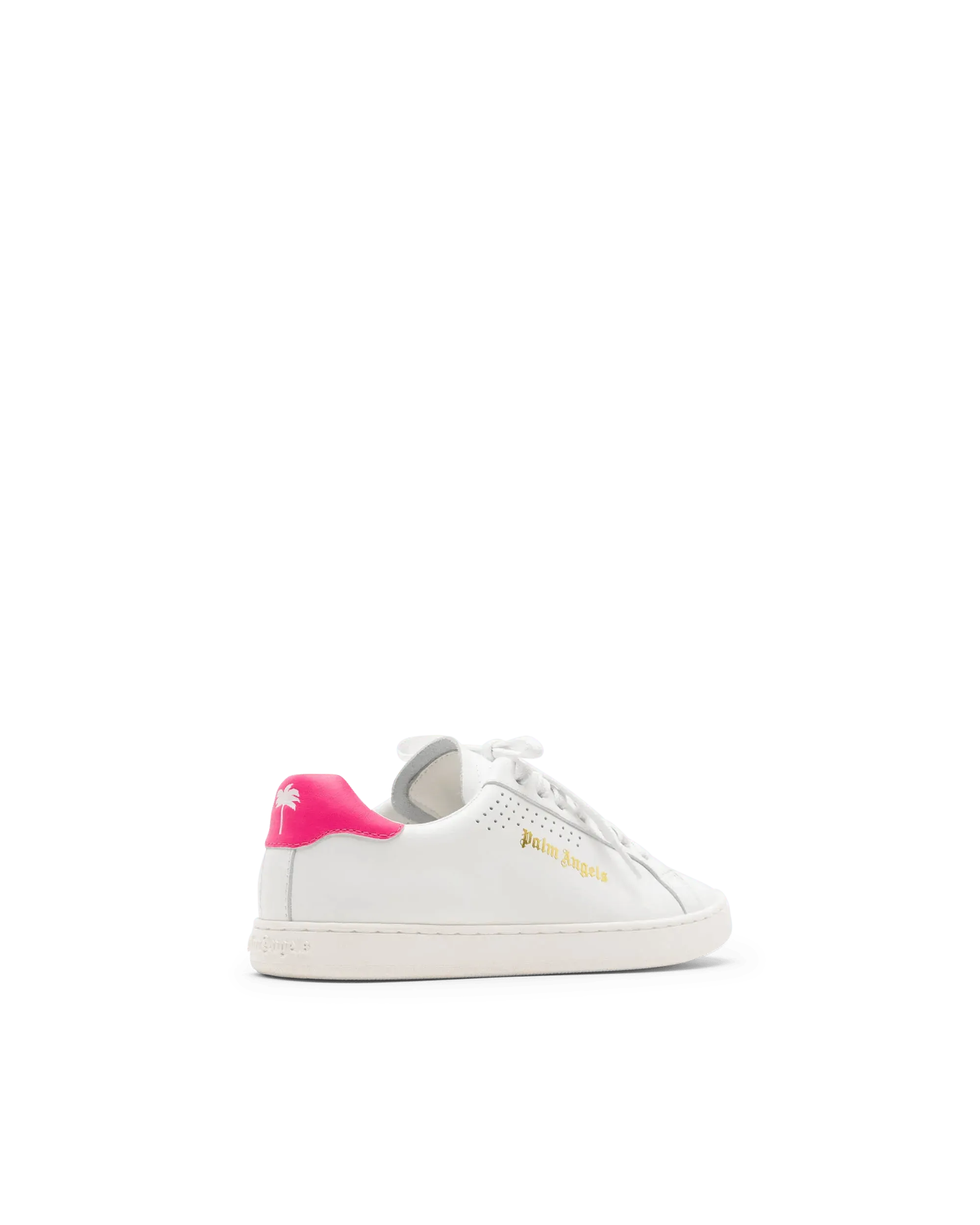 Pink-Detailed Low-Top Sneakers - DIHSAN