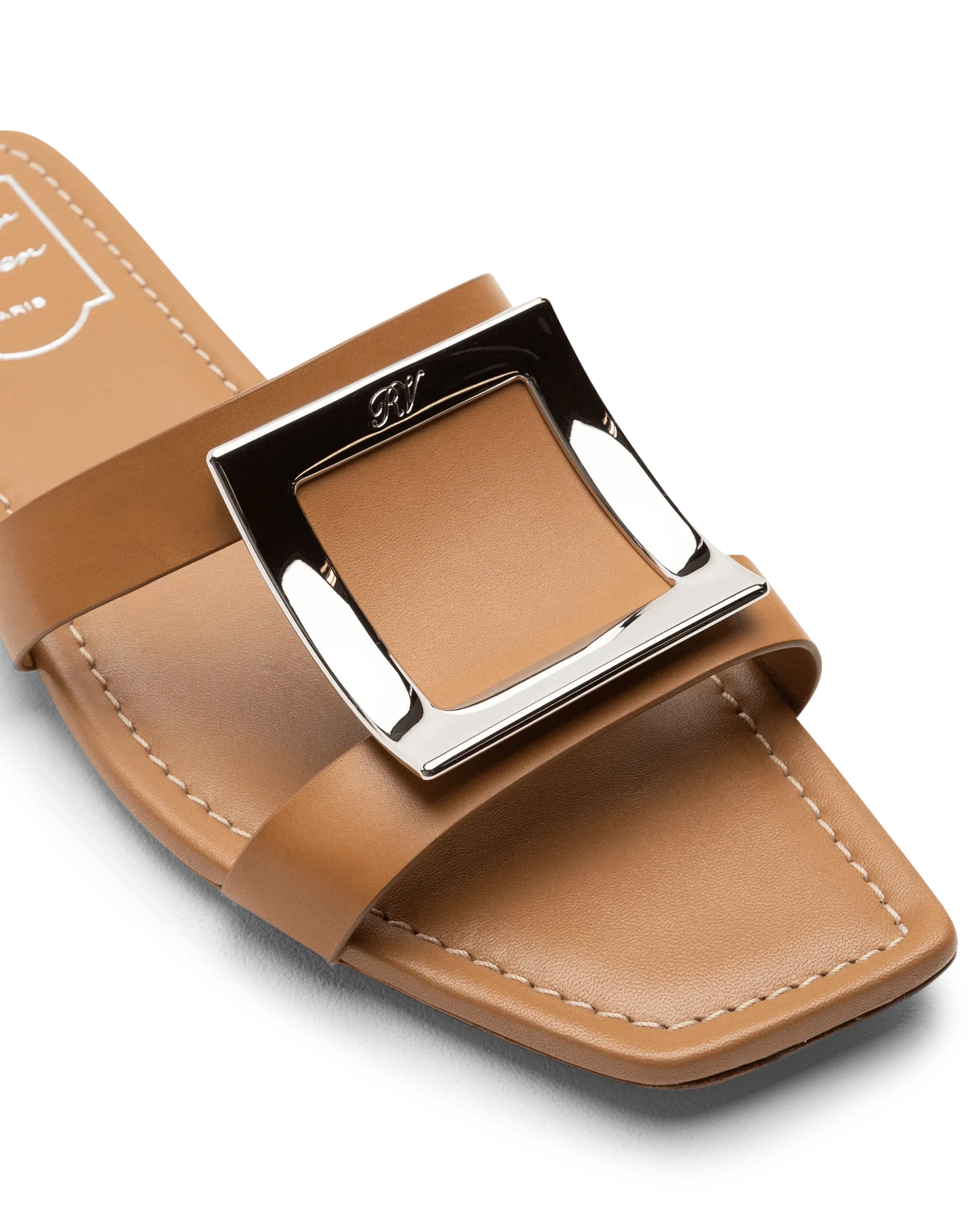 Bikiviv Metal Buckle Mules - DIHSAN