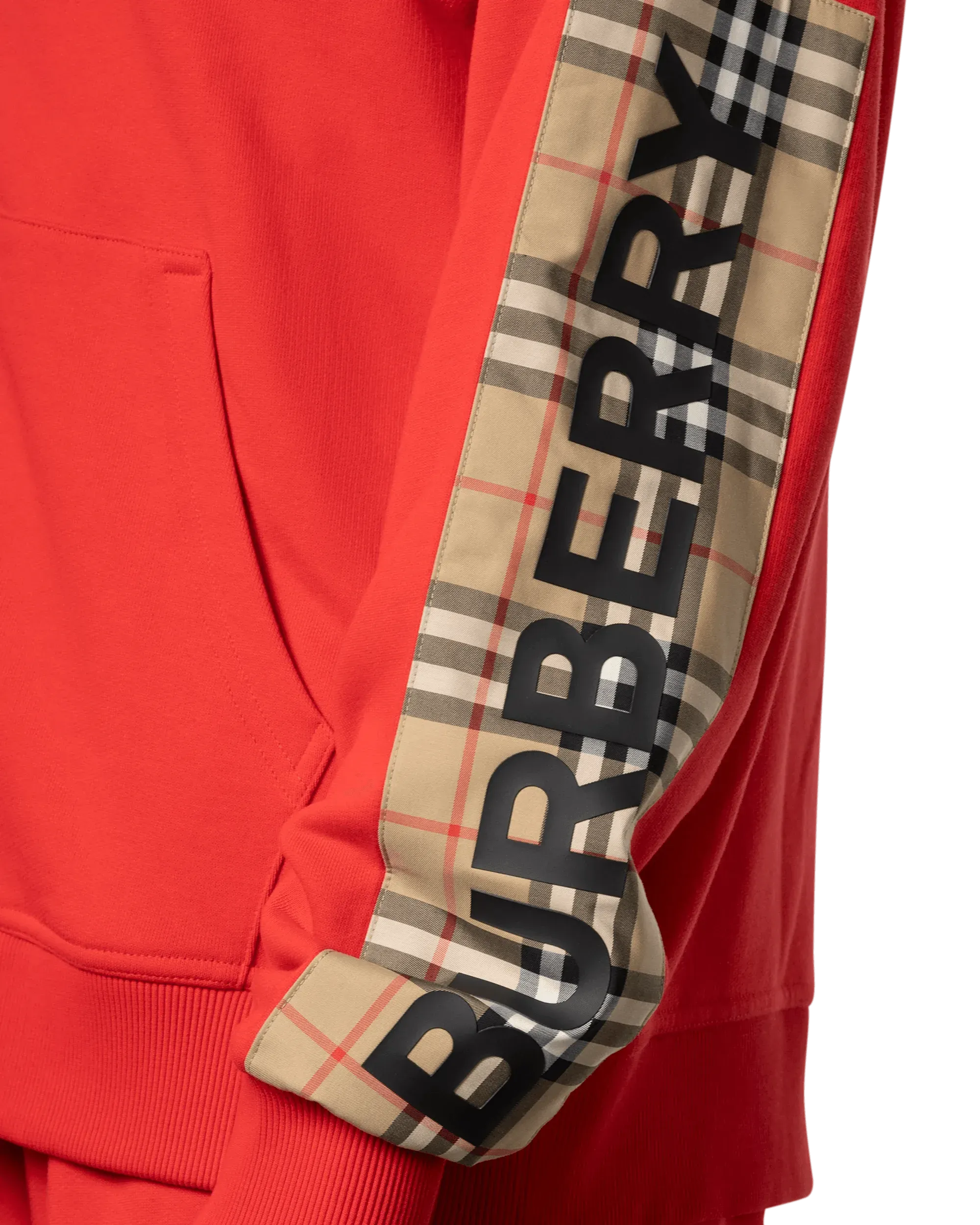 Aubree Check Hoodie Track Jacket - DIHSAN