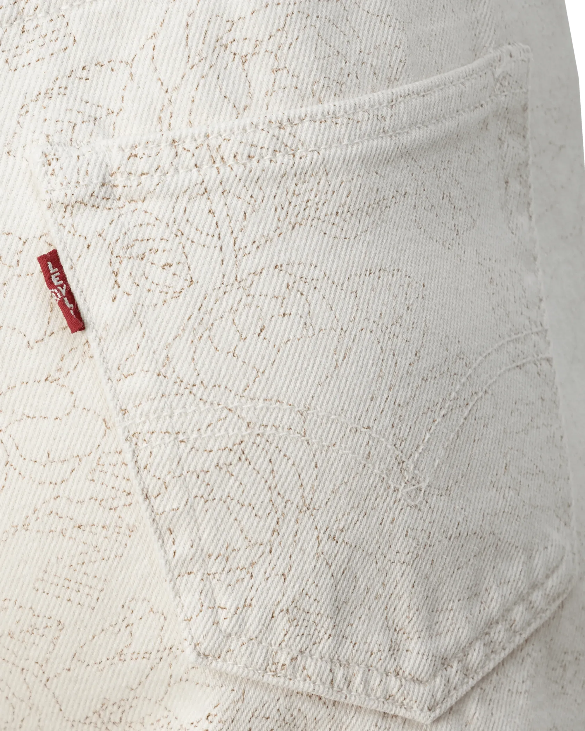 Ganni X Levi'S Printed Denim Jacket - DIHSAN