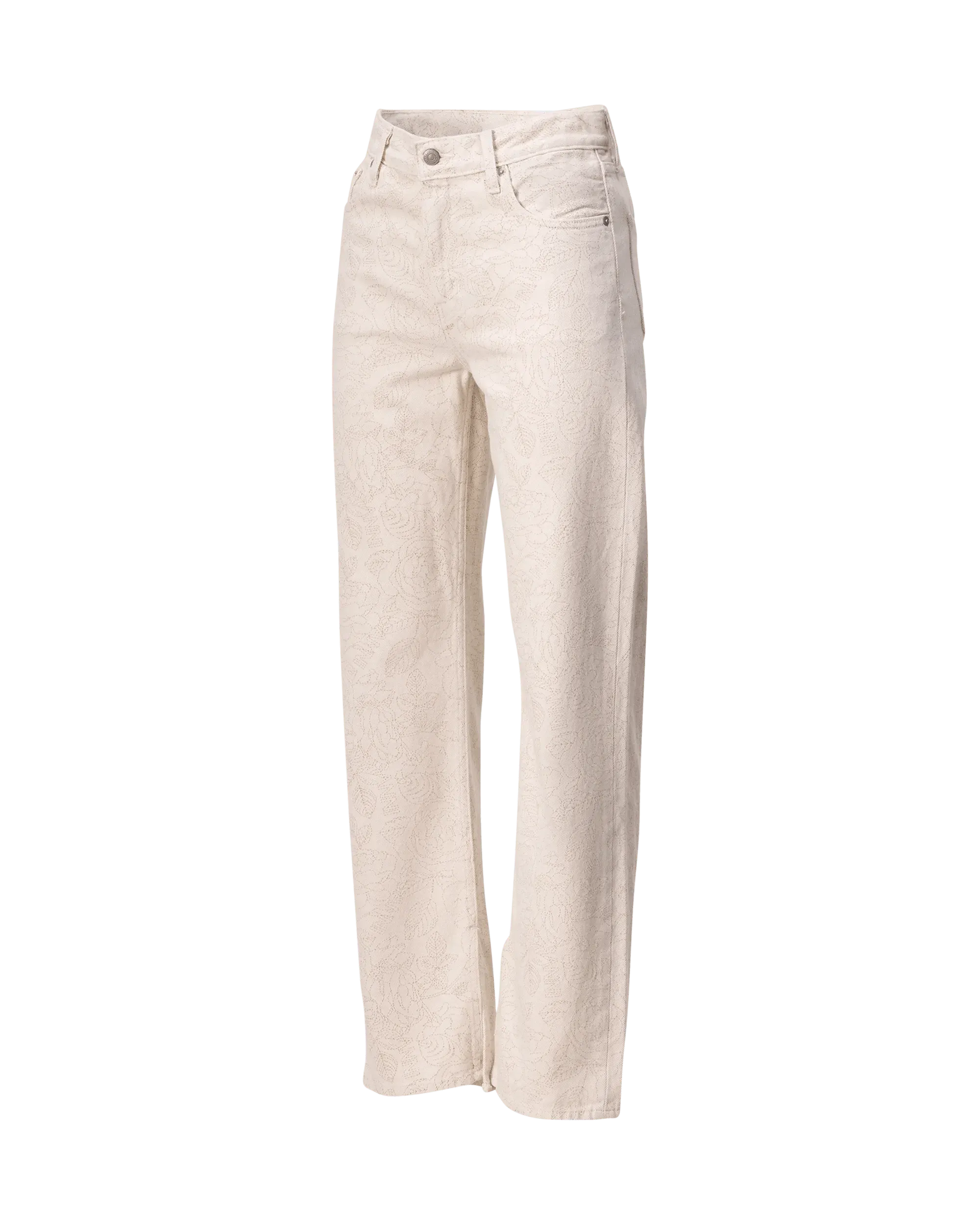 Ganni X Levi'S Printed High Waisted Relaxed Jeans - DIHSAN