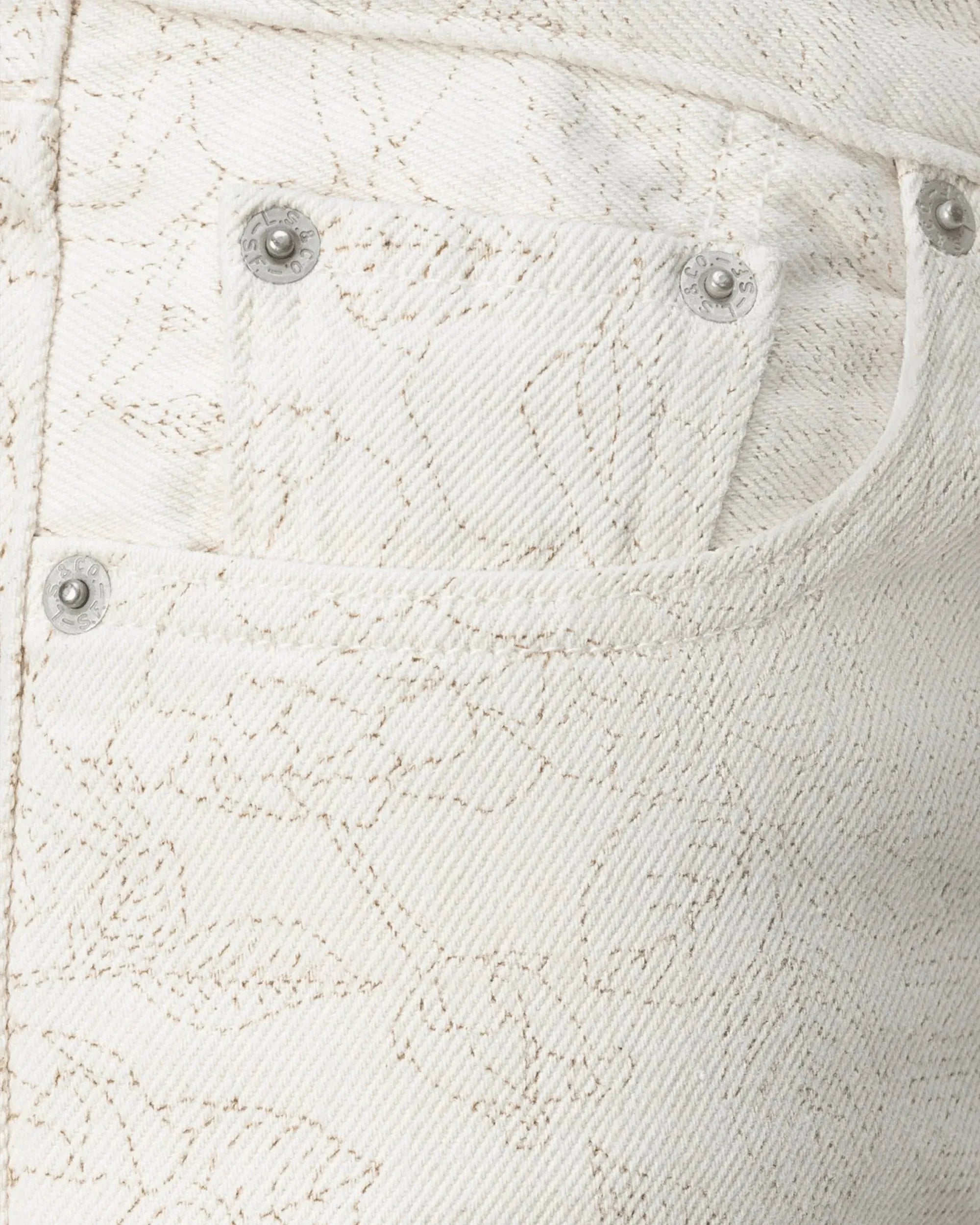 Ganni X Levi'S Printed High Waisted Relaxed Jeans - DIHSAN