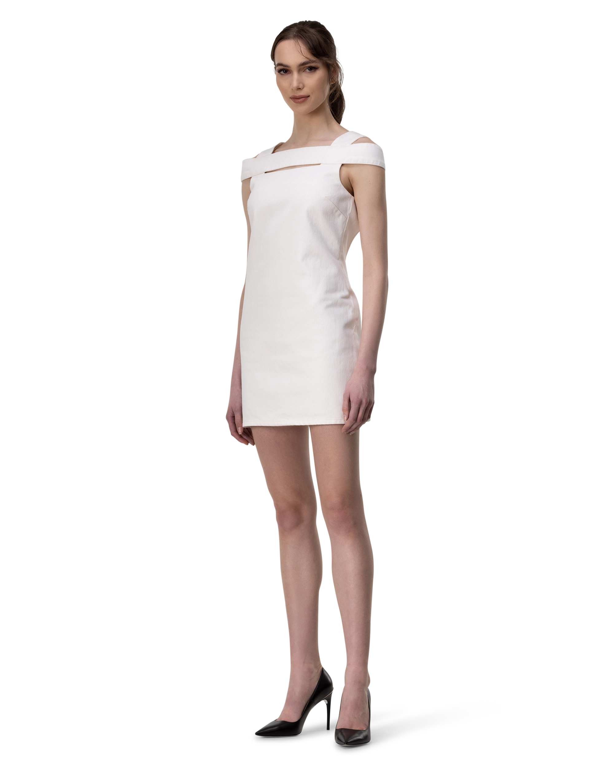 Open Back Mini Dress