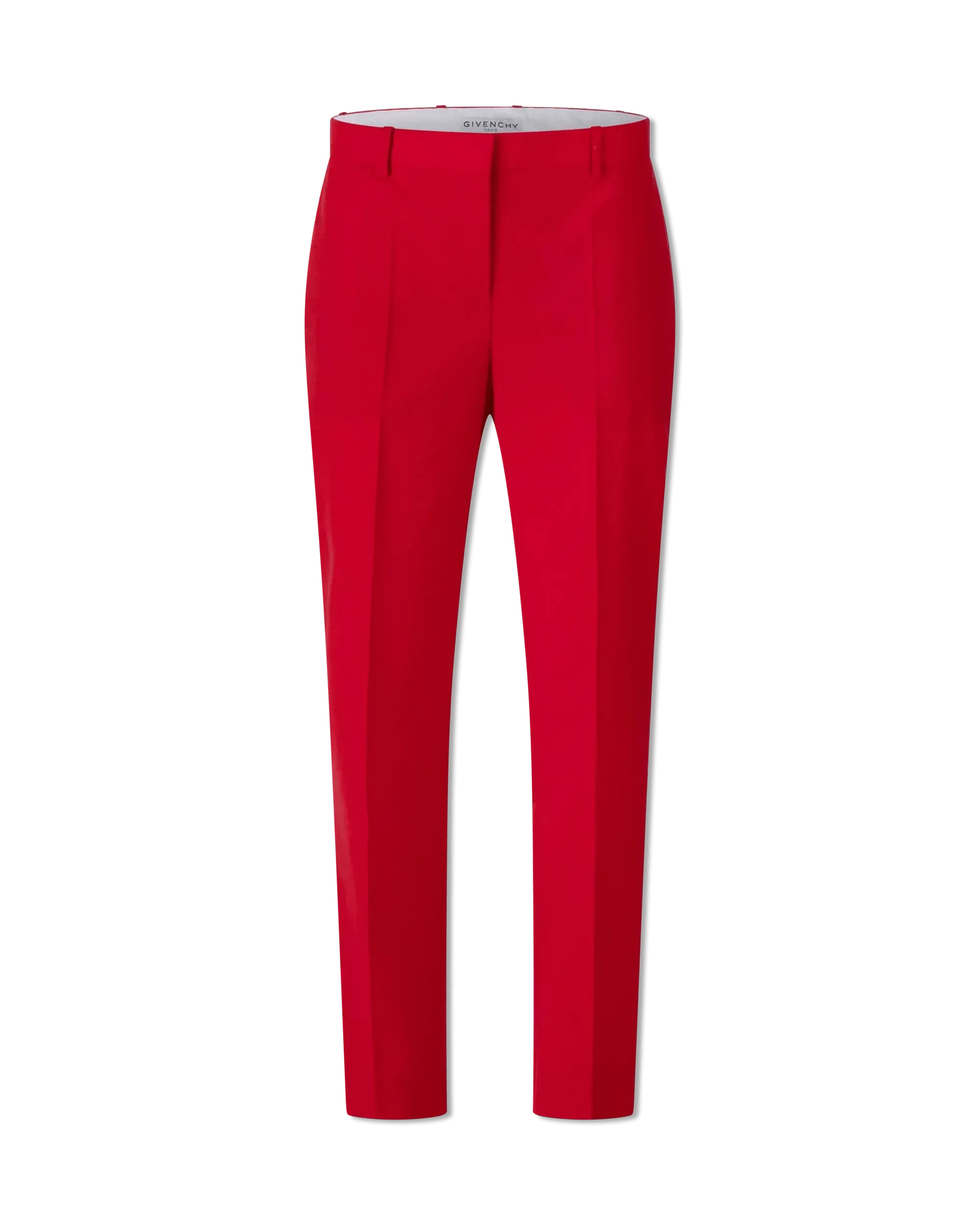 Regular Fit Wool Cigarette Pants - DIHSAN