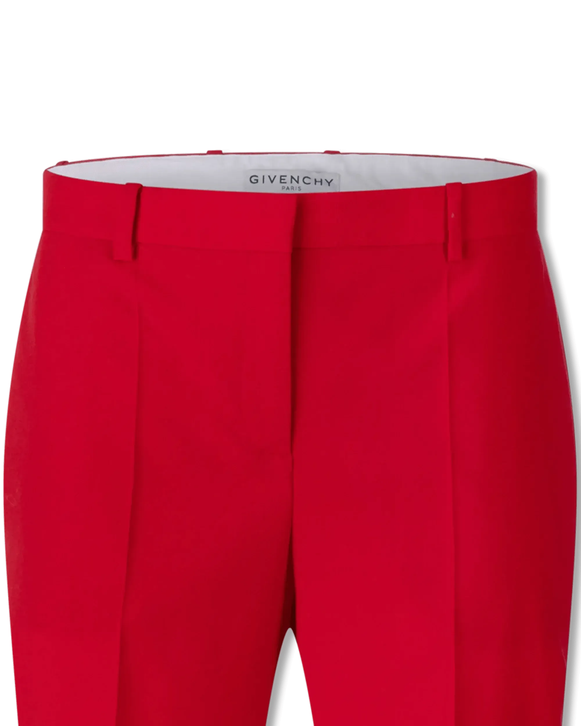 Regular Fit Wool Cigarette Pants - DIHSAN