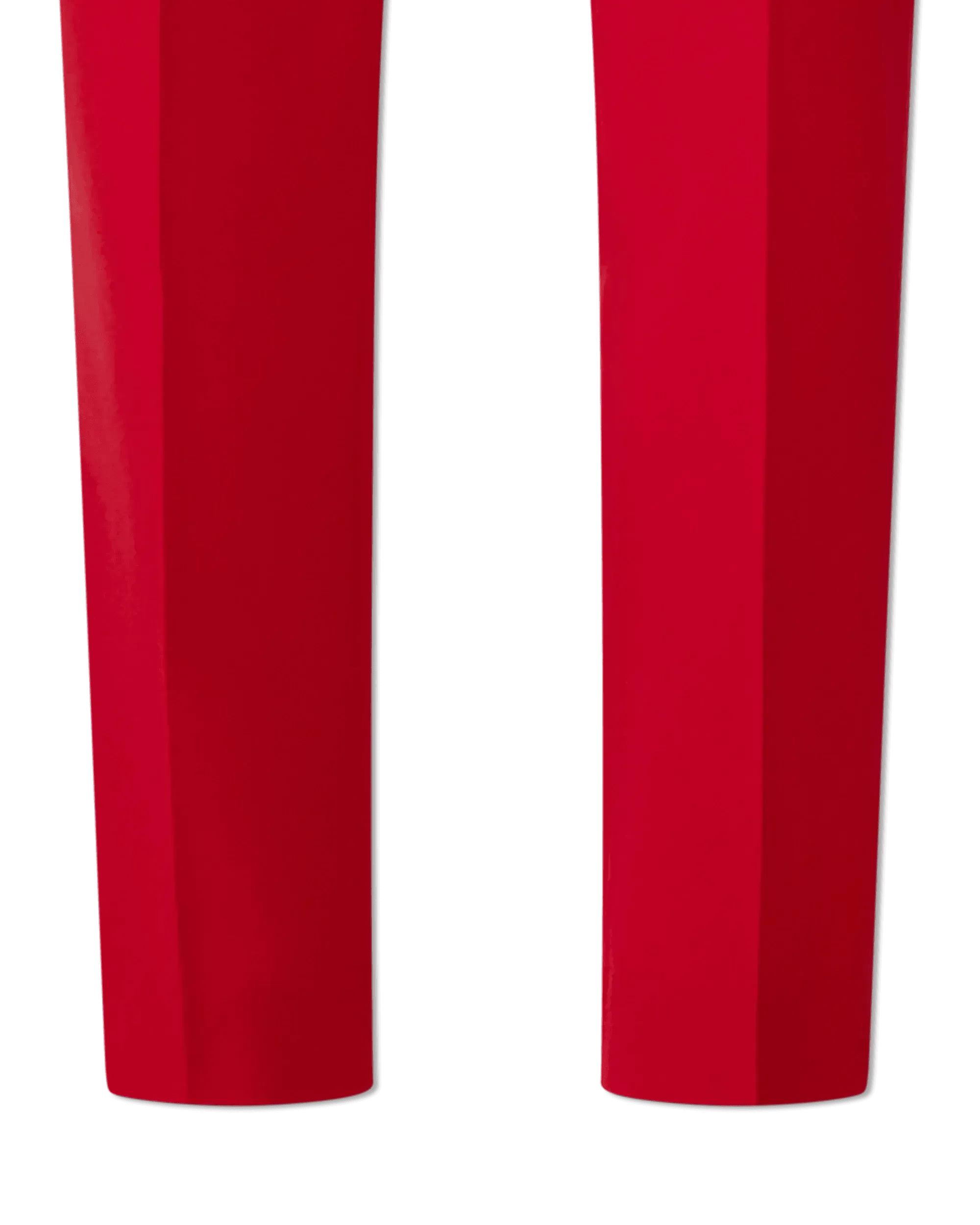 Regular Fit Wool Cigarette Pants - DIHSAN