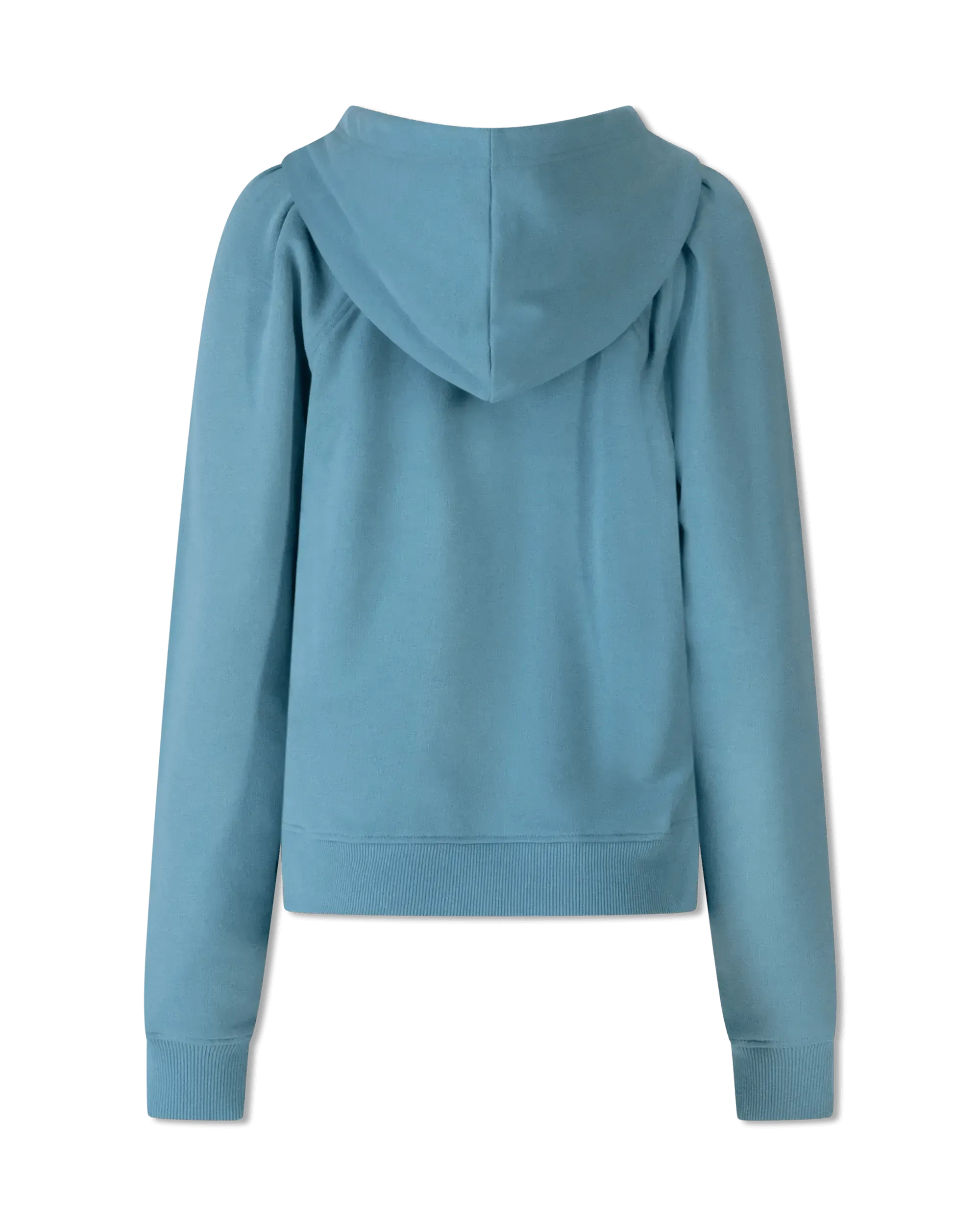 Embroidered Logo Cropped Hoodie - DIHSAN