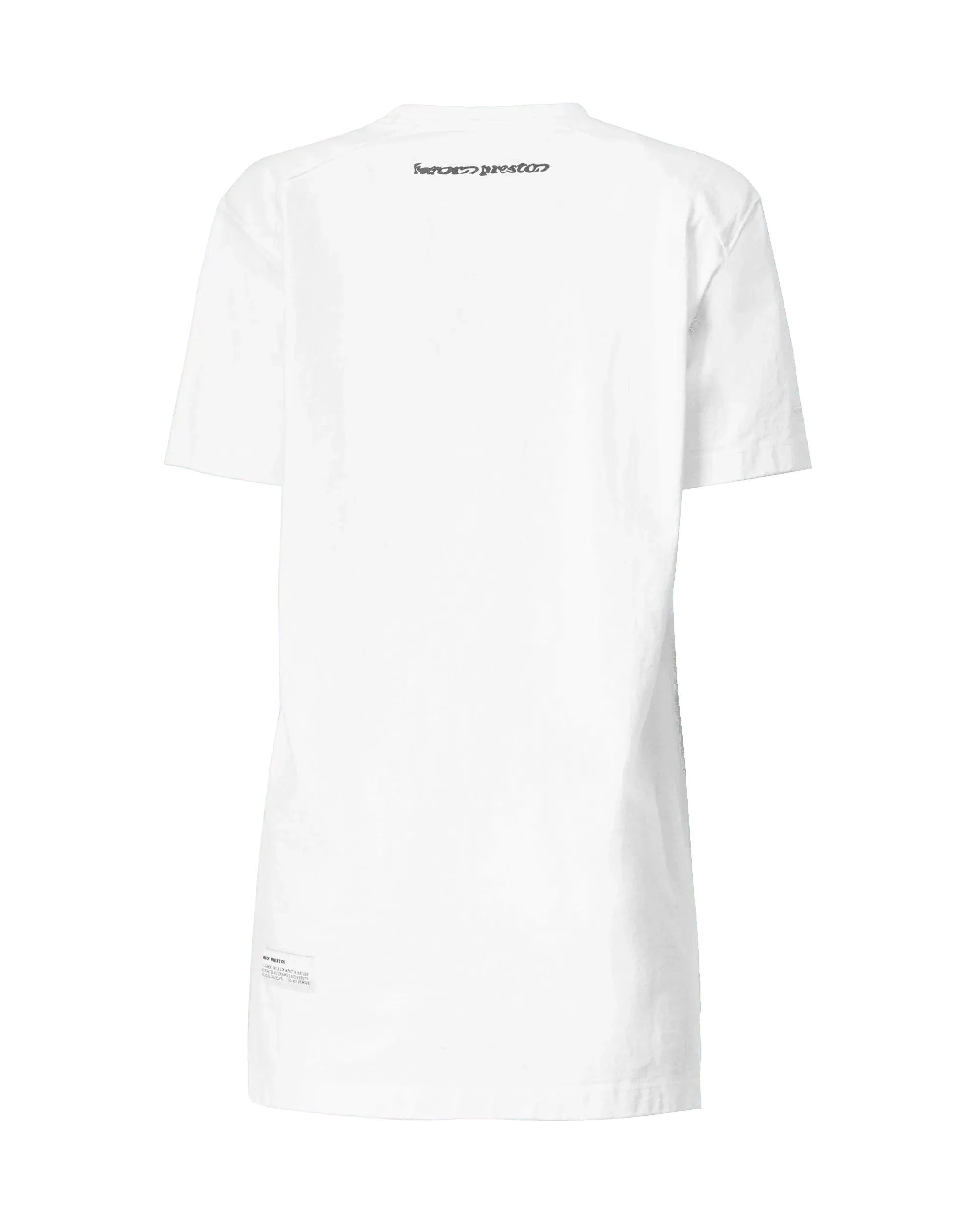 Patch Logo T-shirt Dress - DIHSAN