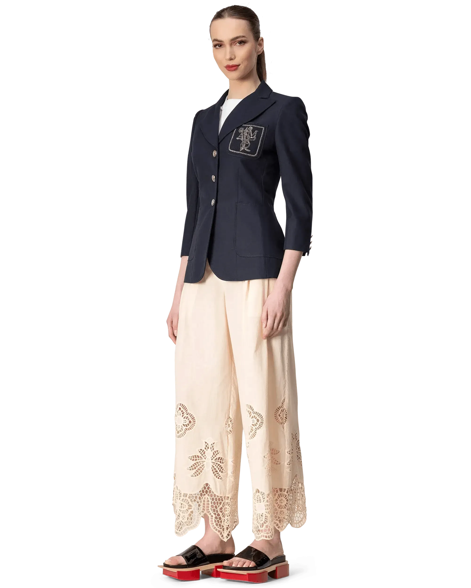 Panama Cotton Blazer - DIHSAN