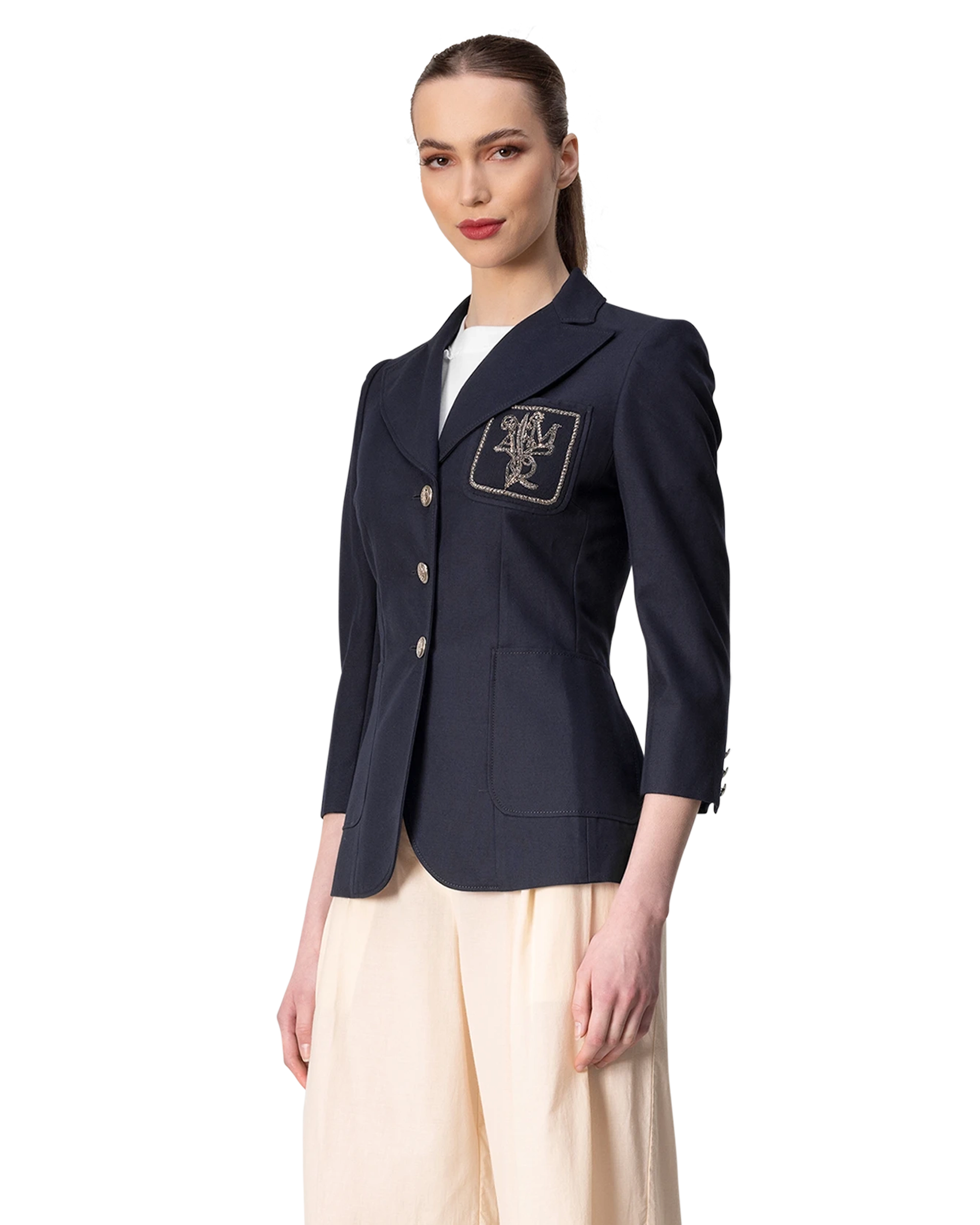 Panama Cotton Blazer