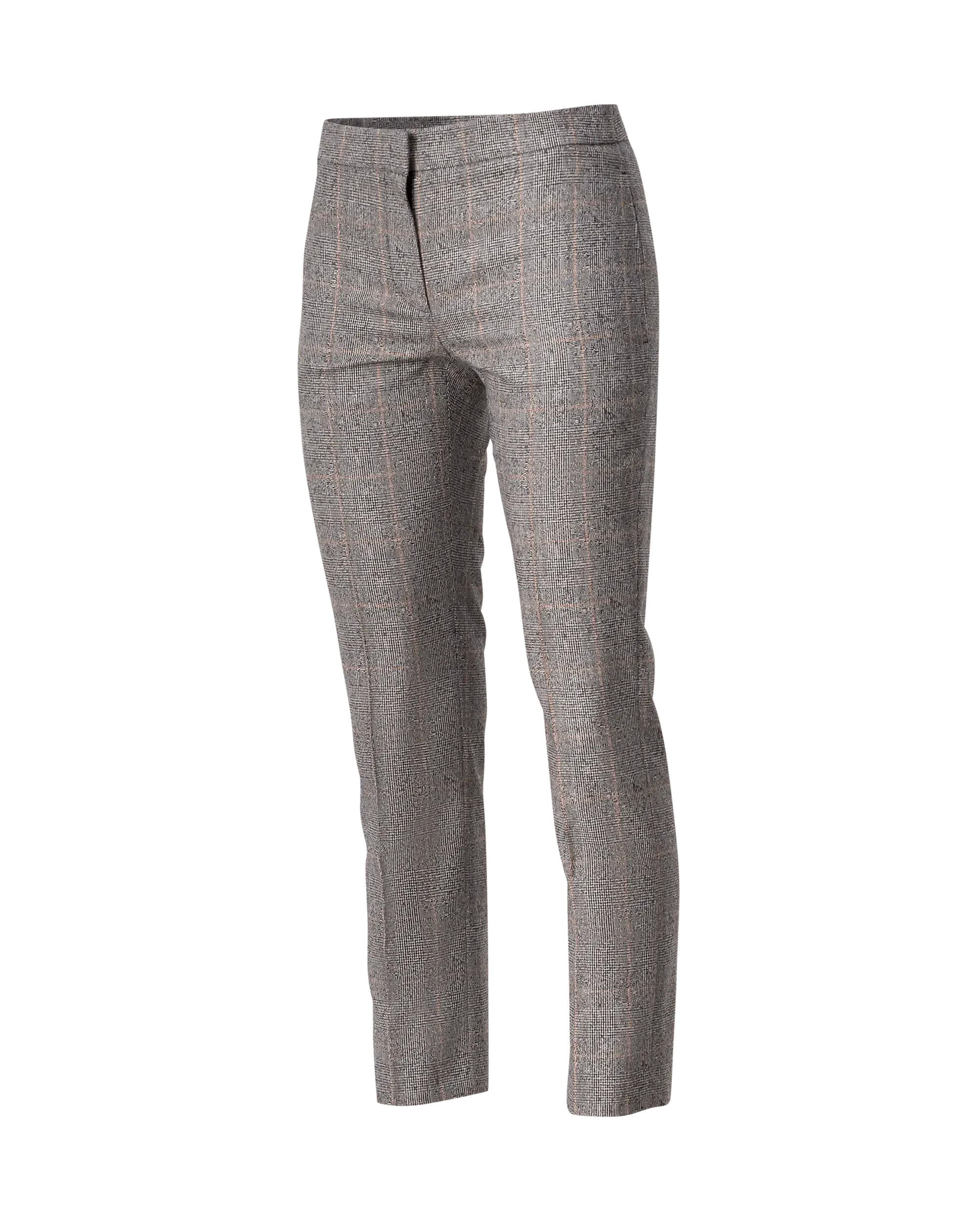 Tartan Cigarette Trousers - DIHSAN