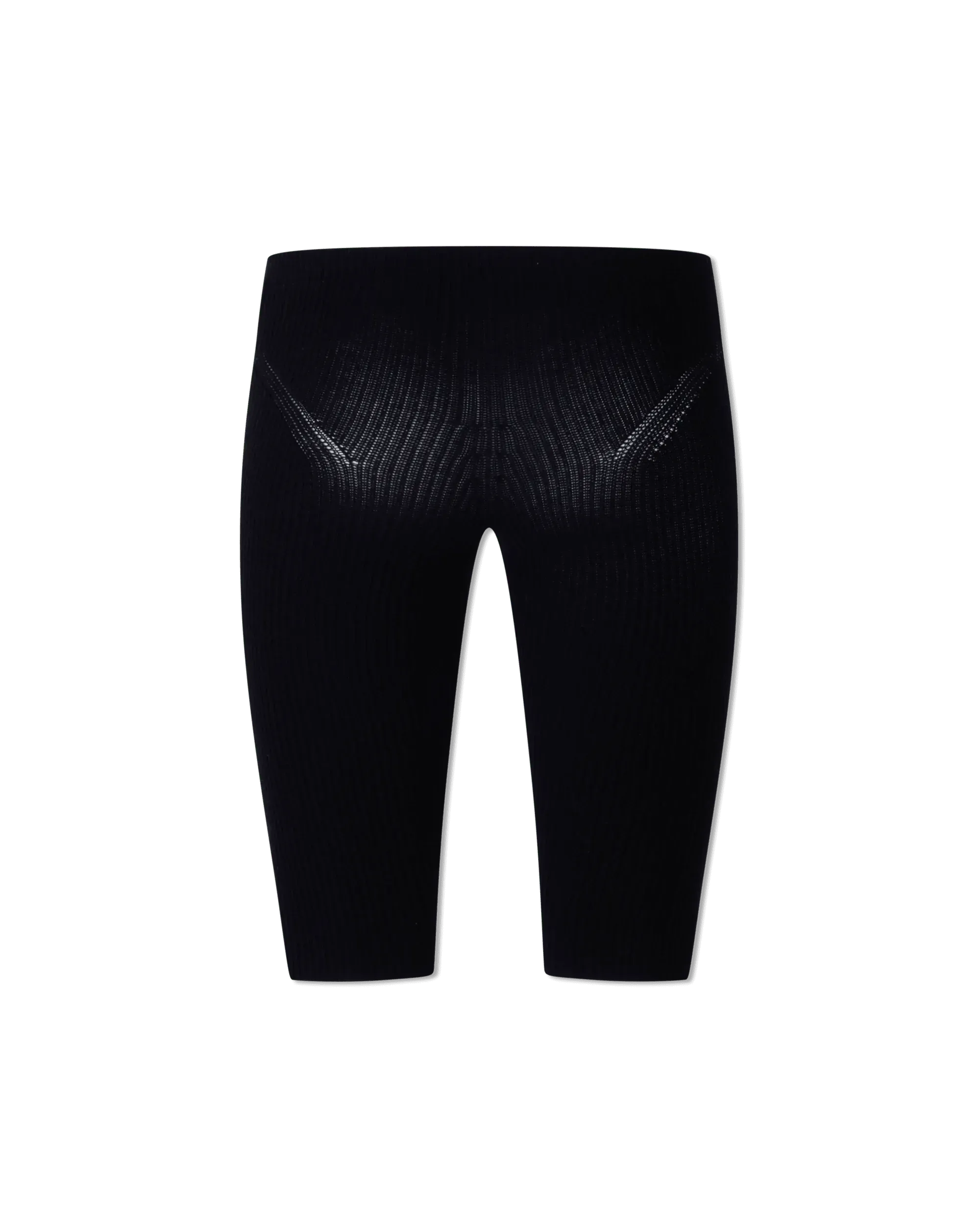 Arancia Rib-Knit Biker Shorts - DIHSAN