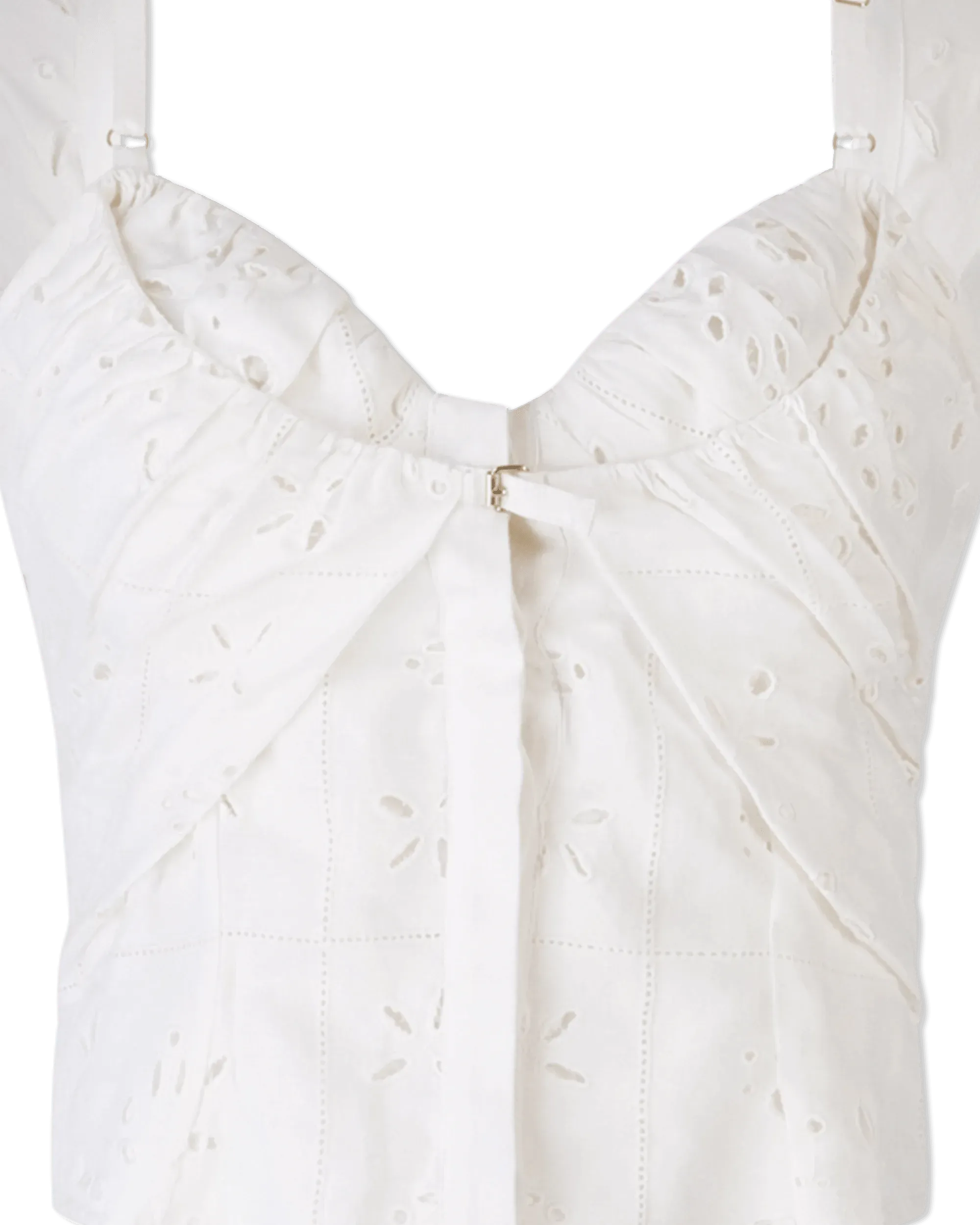 Tovallo Cut Out Bustier Top - DIHSAN