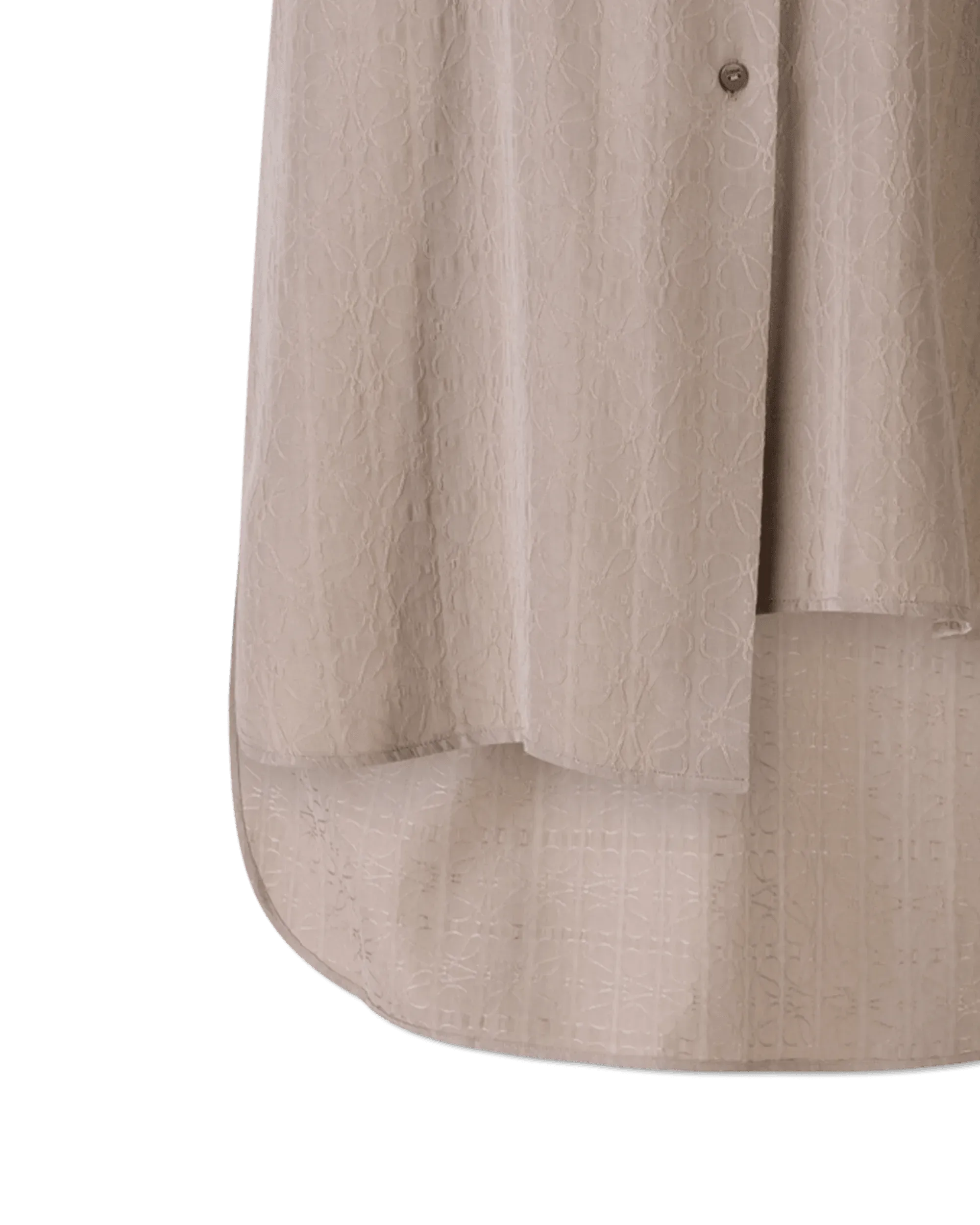 Belted Asymmetrical Shirt Dress - DIHSAN