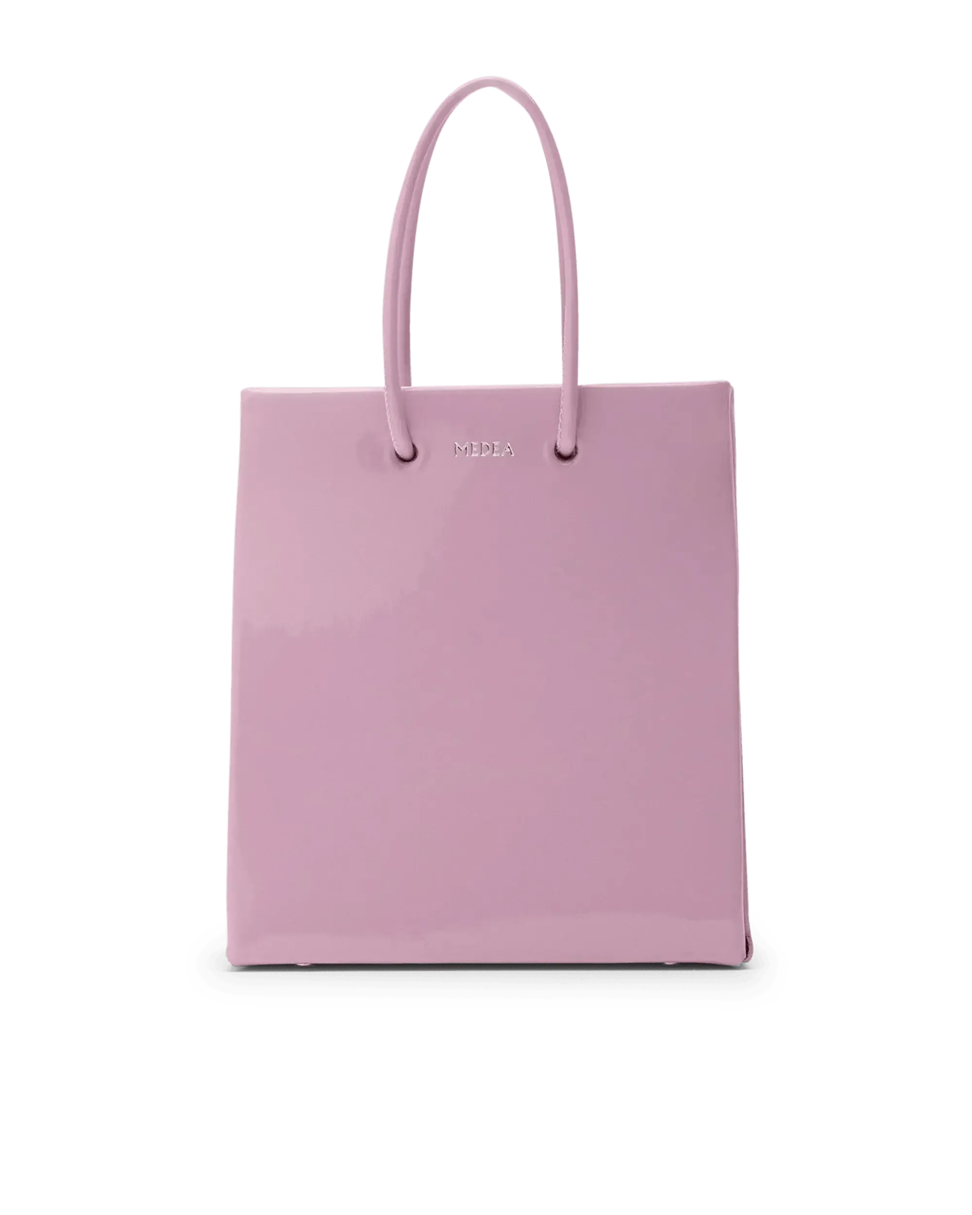Short Vinyl Tote Bag - DIHSAN