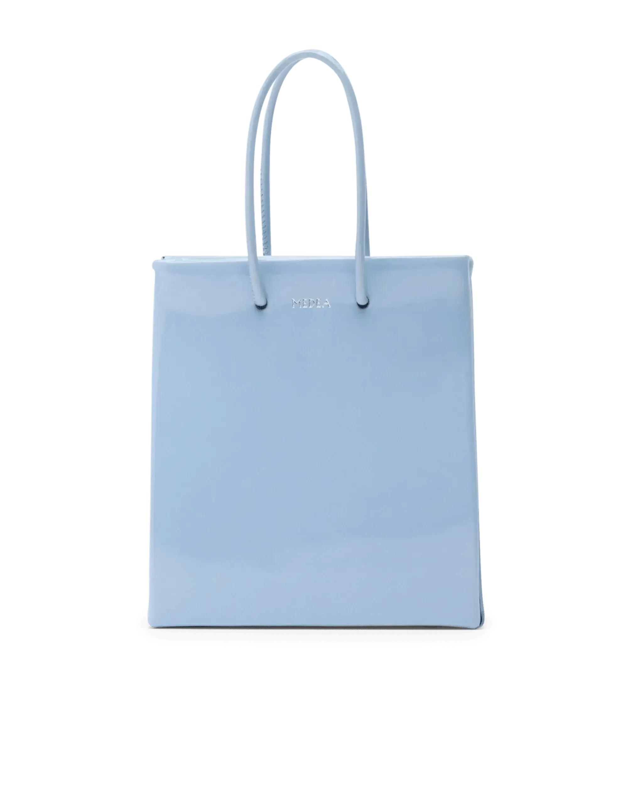 Short Medea Vinyl Tote Bag - DIHSAN
