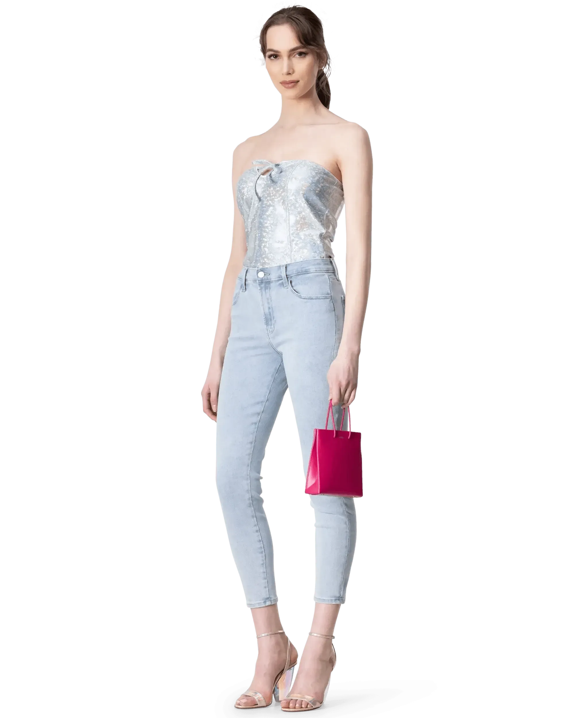 Short Medea Calfskin Tote Bag - DIHSAN