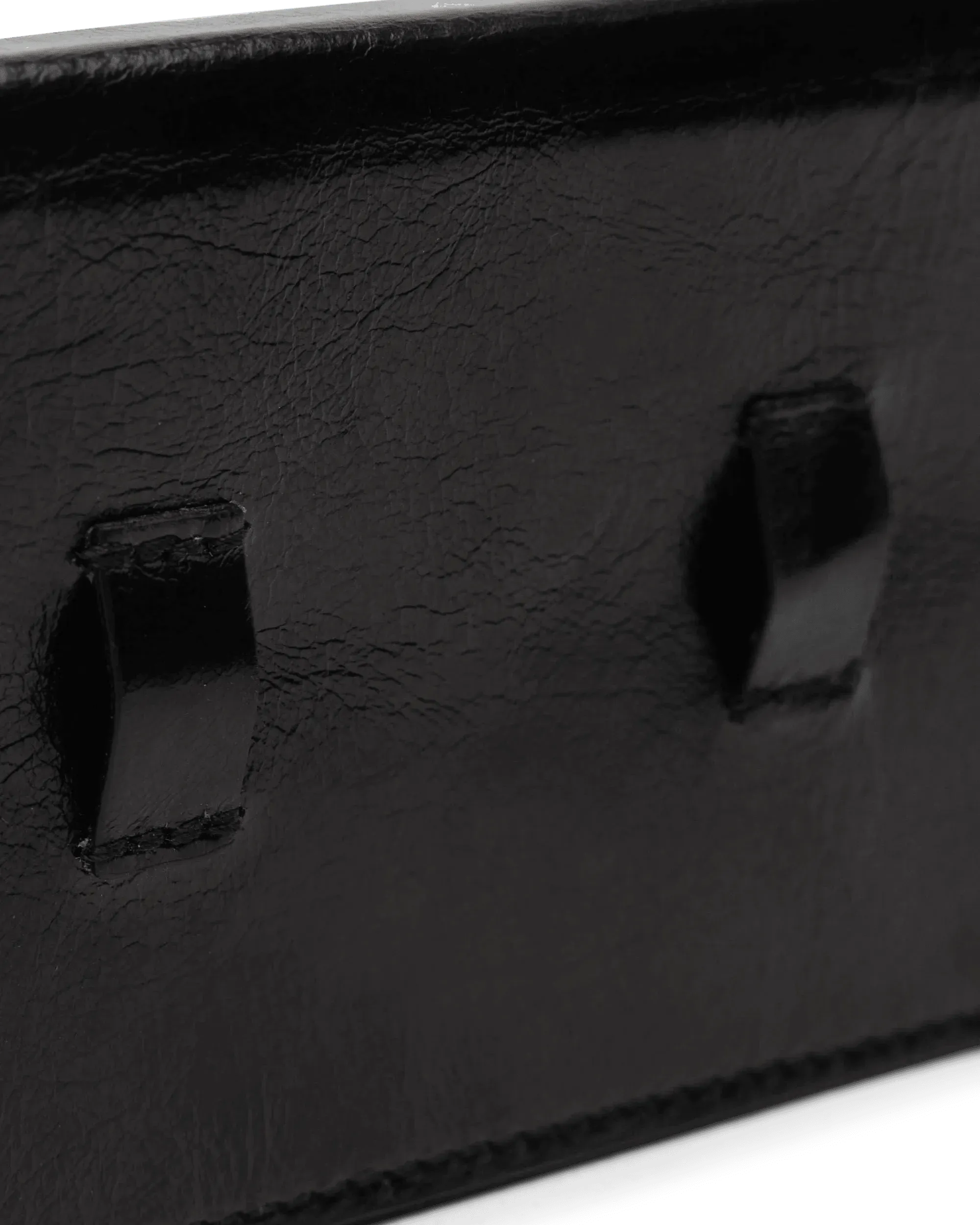 Mini Leather Belted Wallet - DIHSAN