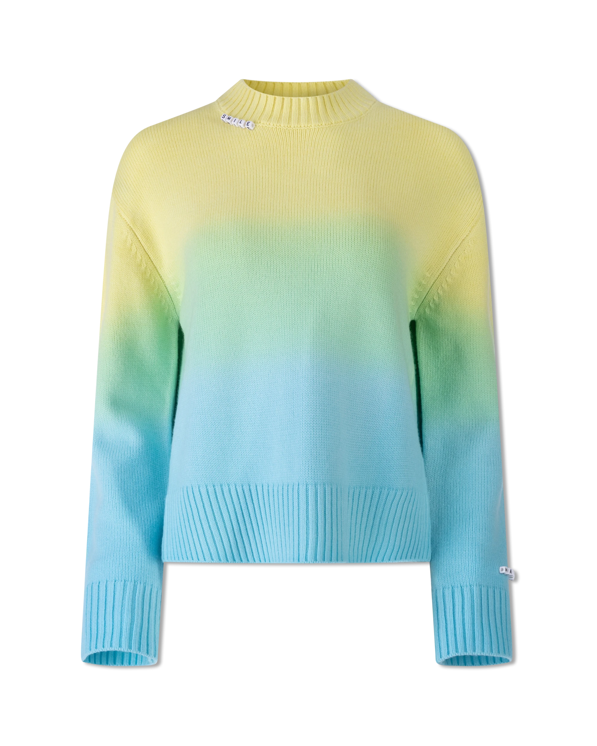 Dip Dye Crewneck Sweater
