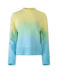 Dip Dye Crewneck Sweater - DIHSAN