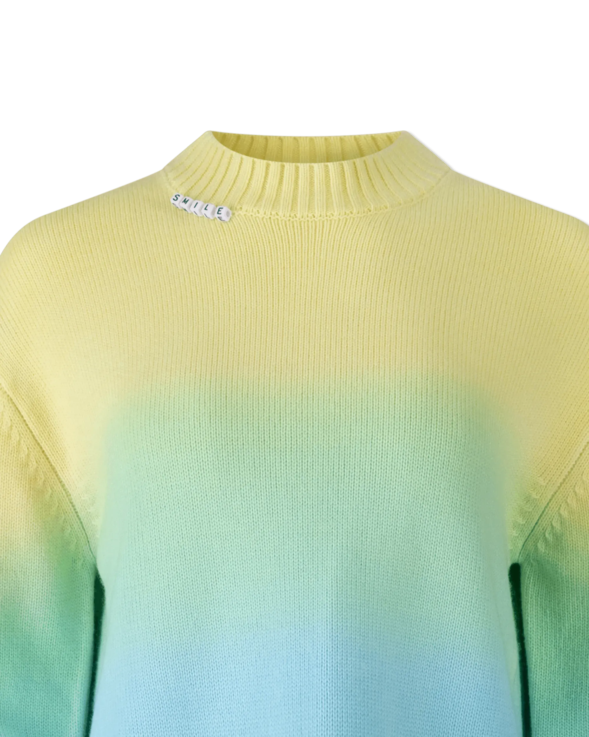 Dip Dye Crewneck Sweater - DIHSAN
