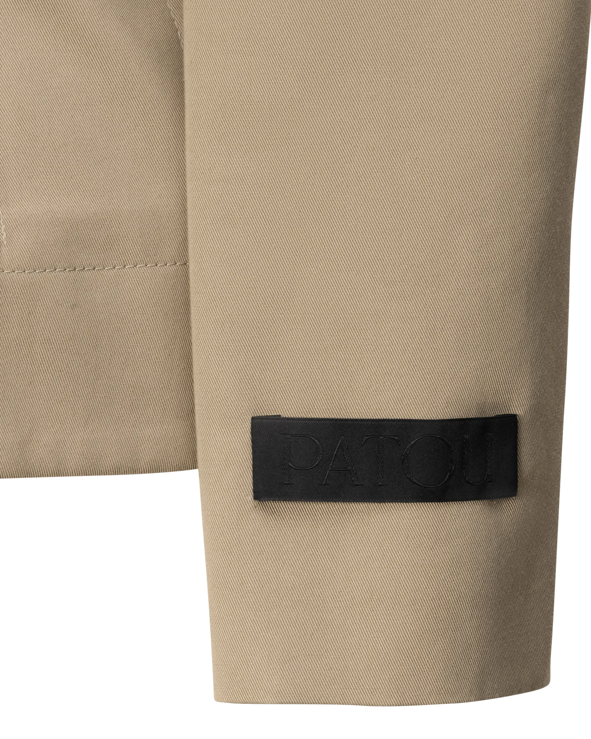 Belted Gabardine Cropped Jacket - DIHSAN