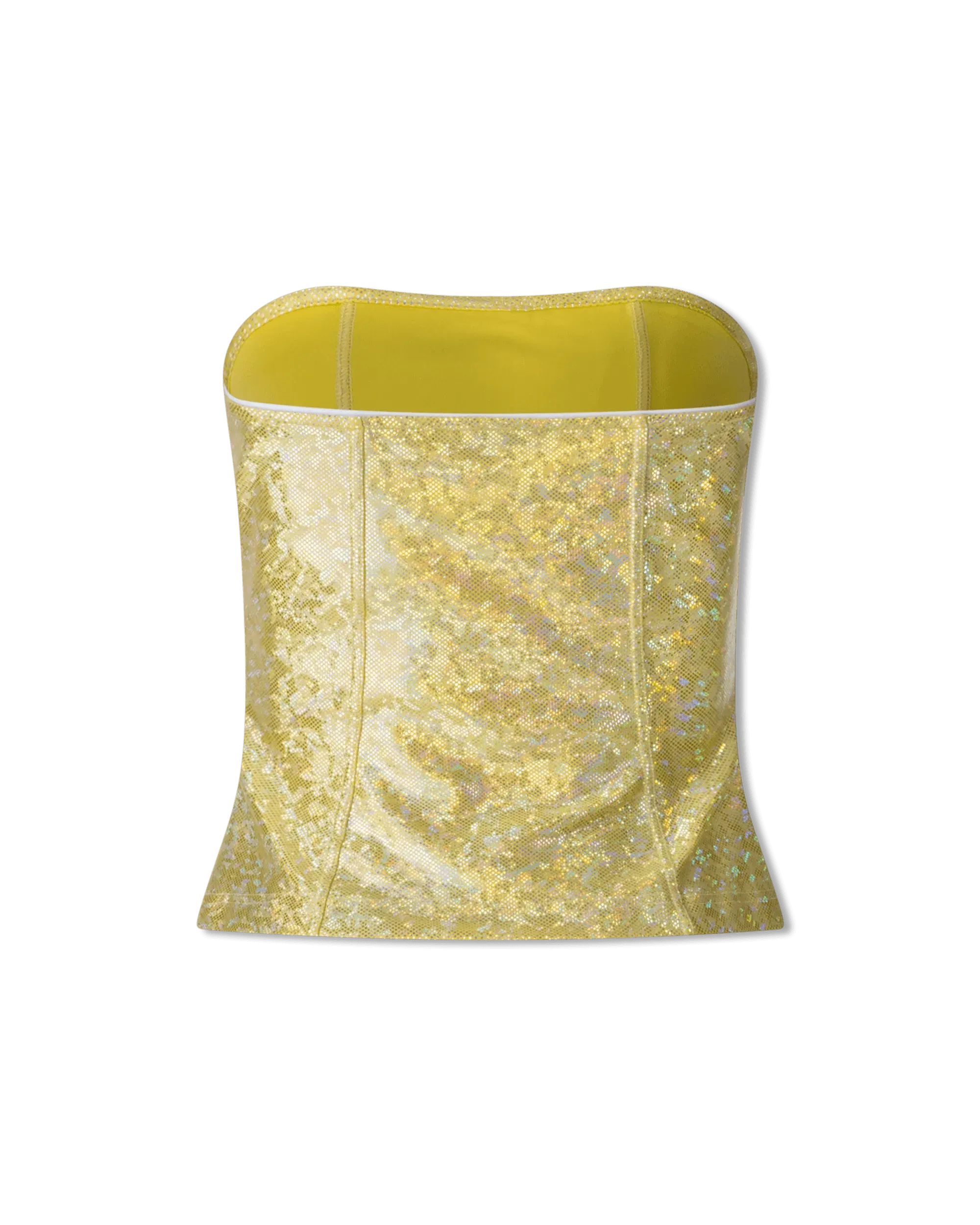 Bente Strapless Shimmer Top - DIHSAN