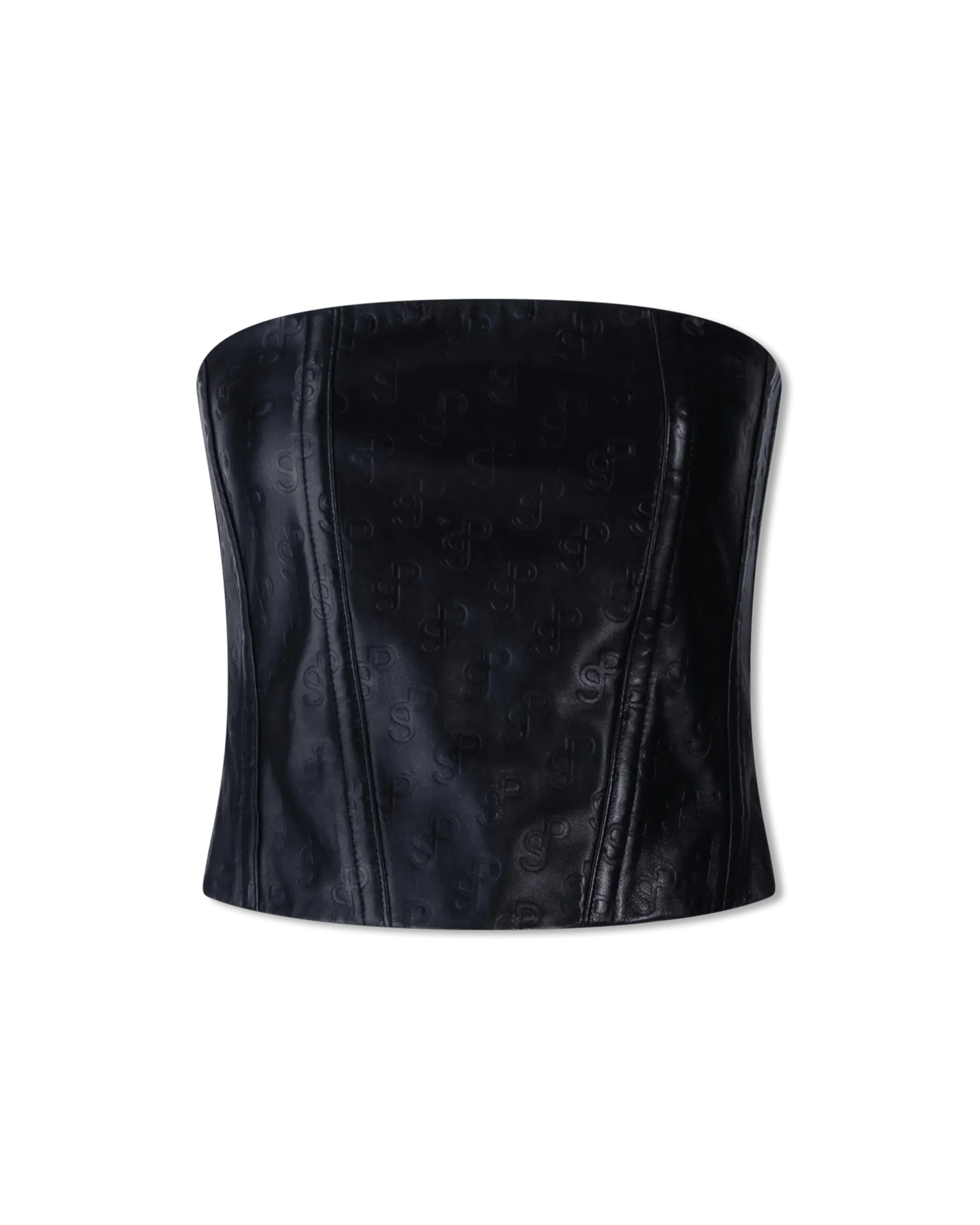 Logo Embossed Corset - DIHSAN