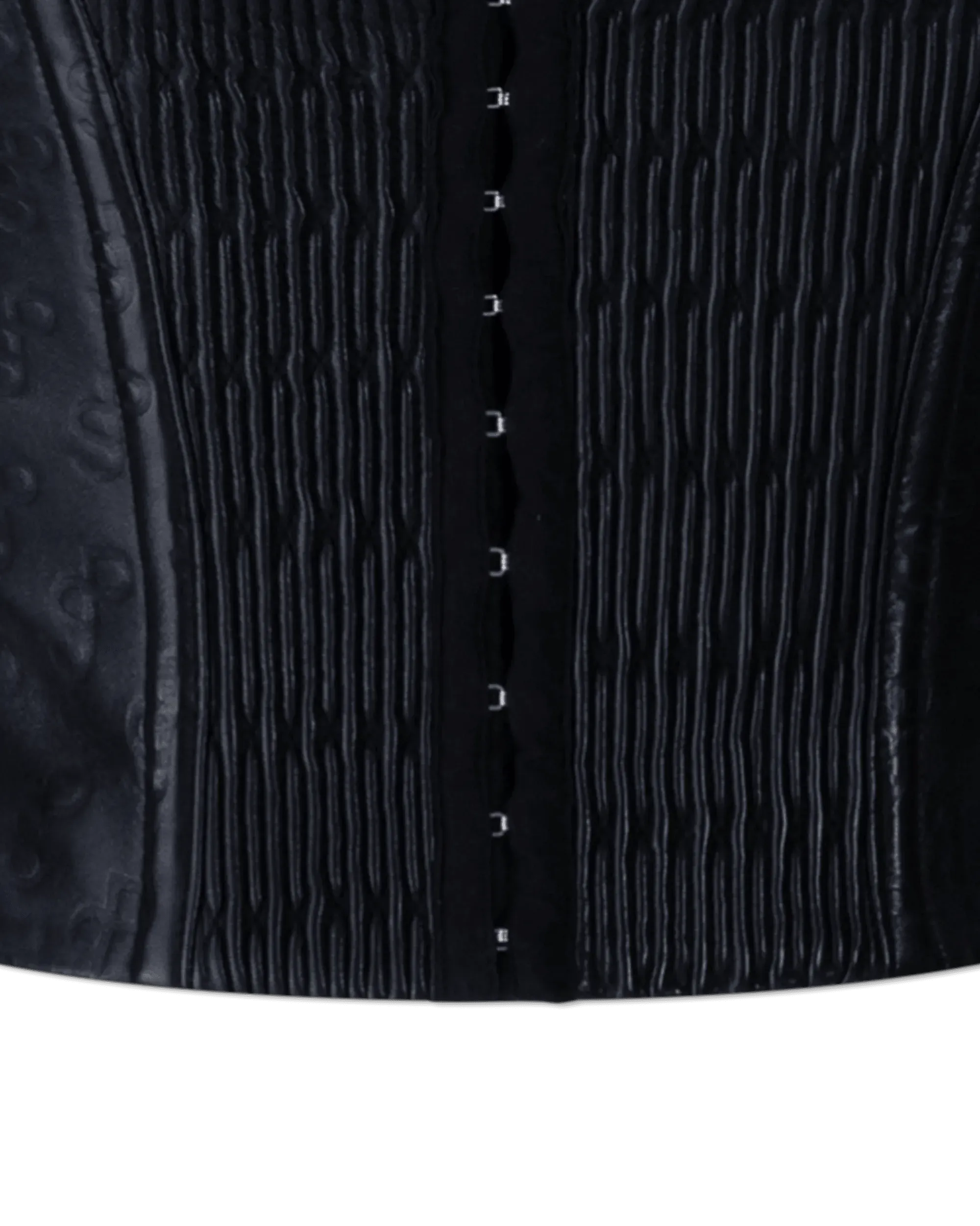 Logo Embossed Corset - DIHSAN