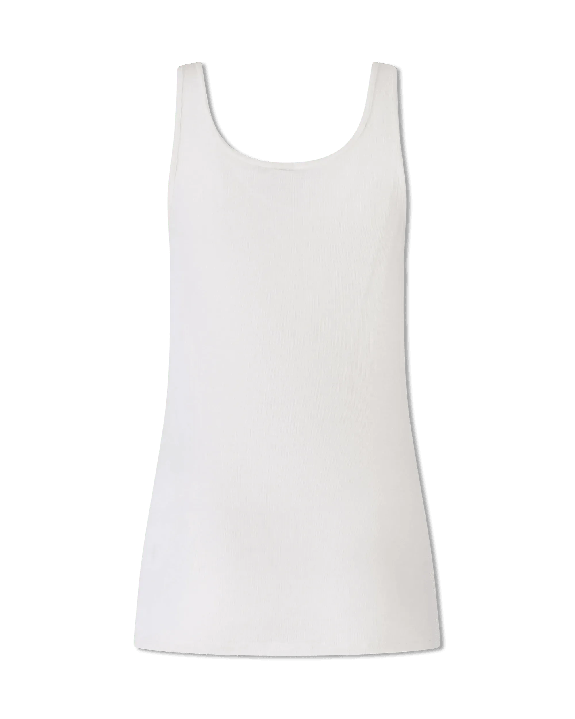 Semi-Sheer Jersey Tank Top - DIHSAN