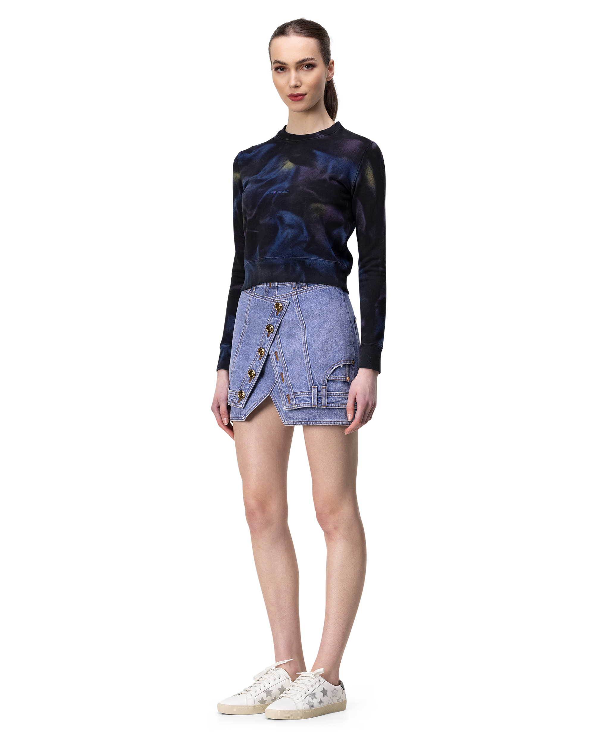 Tie Dye Swirl Crewneck Sweatshirt