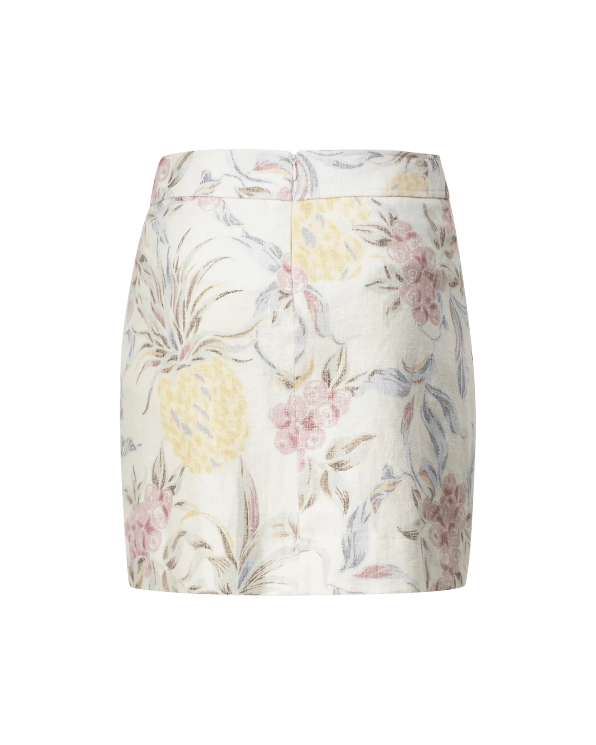 Spring Fruits High Waisted Mini Skirt - DIHSAN